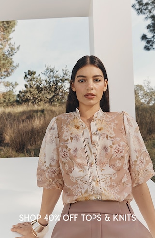 Shop 40% Off Tops & Knits