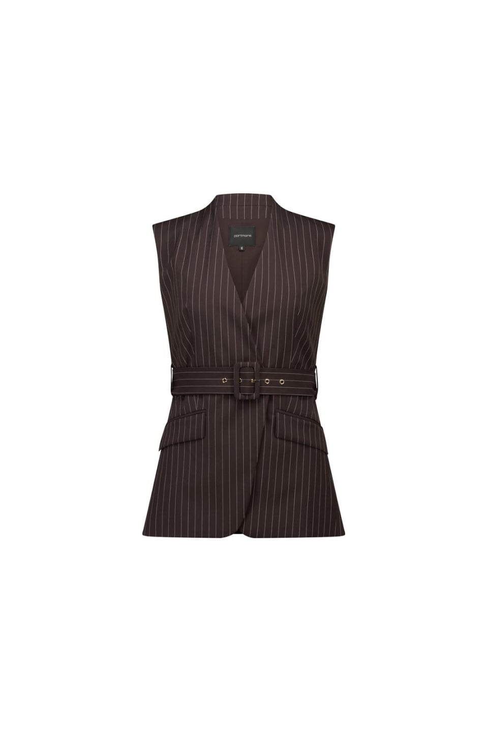 Hung Up Pinstripe Vest