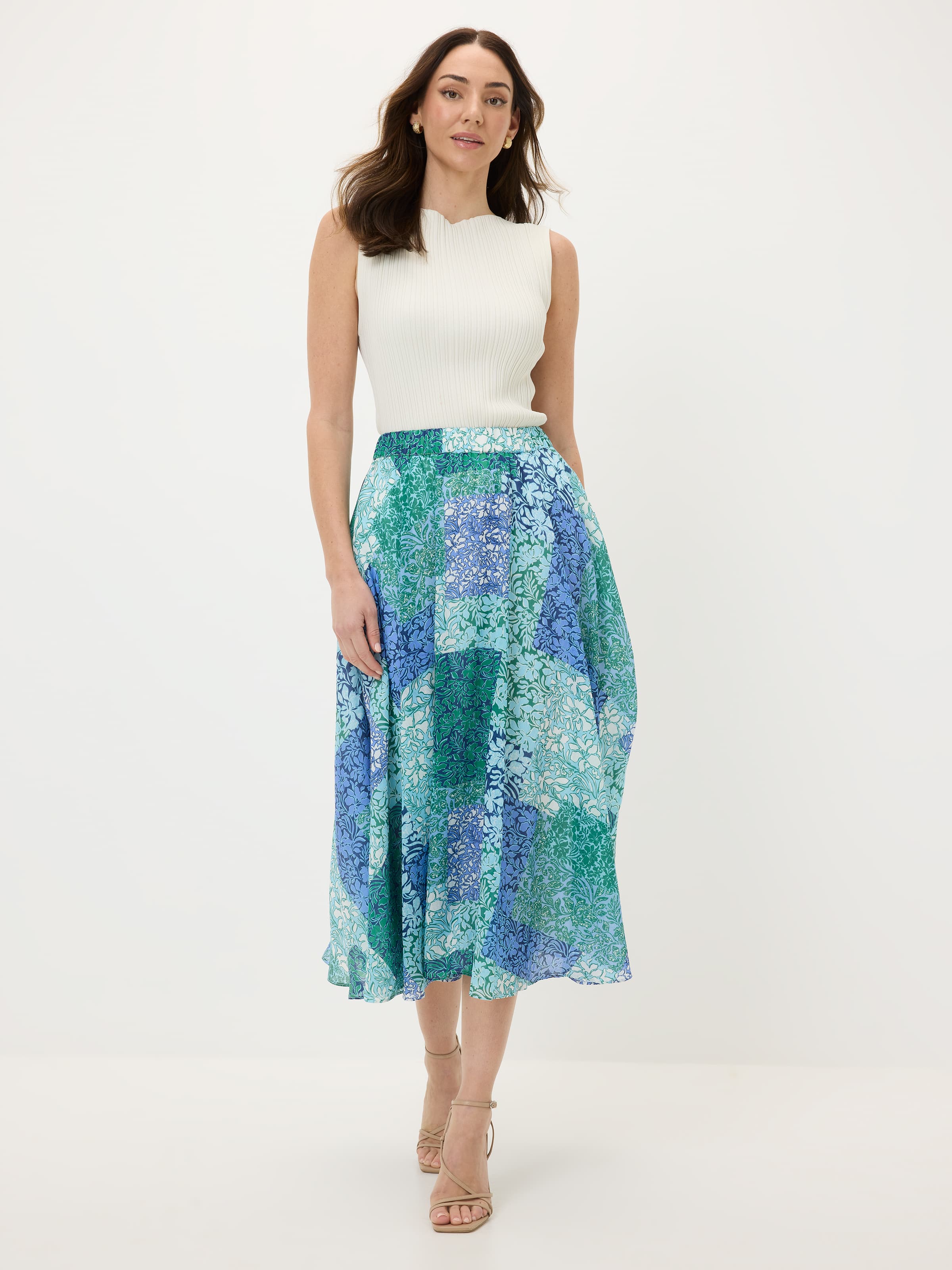 Dream Weaver Midi Skirt