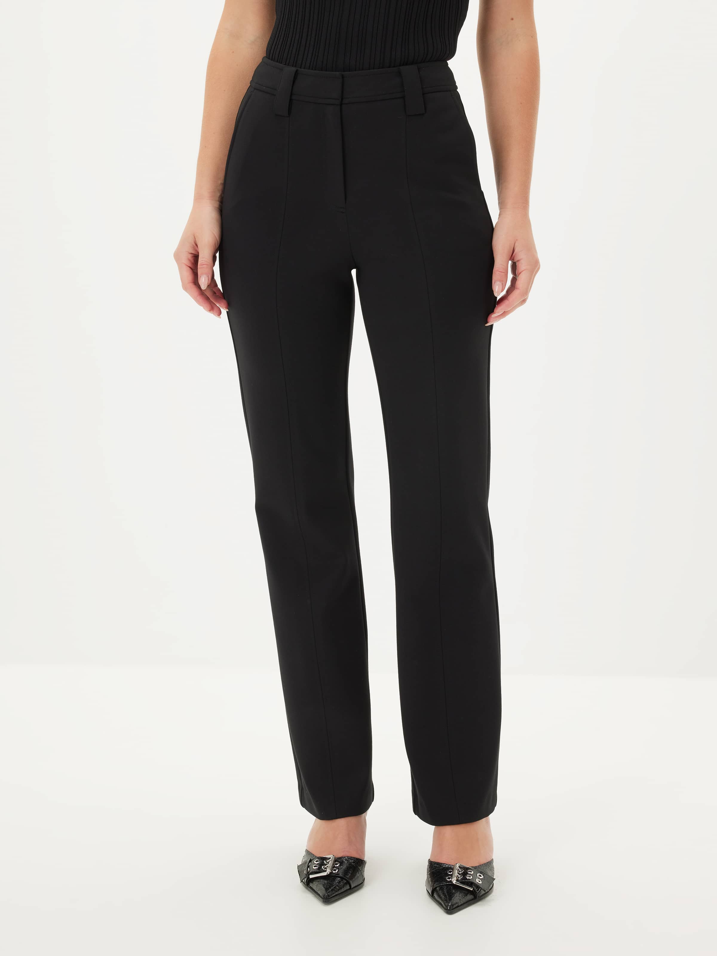 Phoebe Straight Leg Ponte Pant