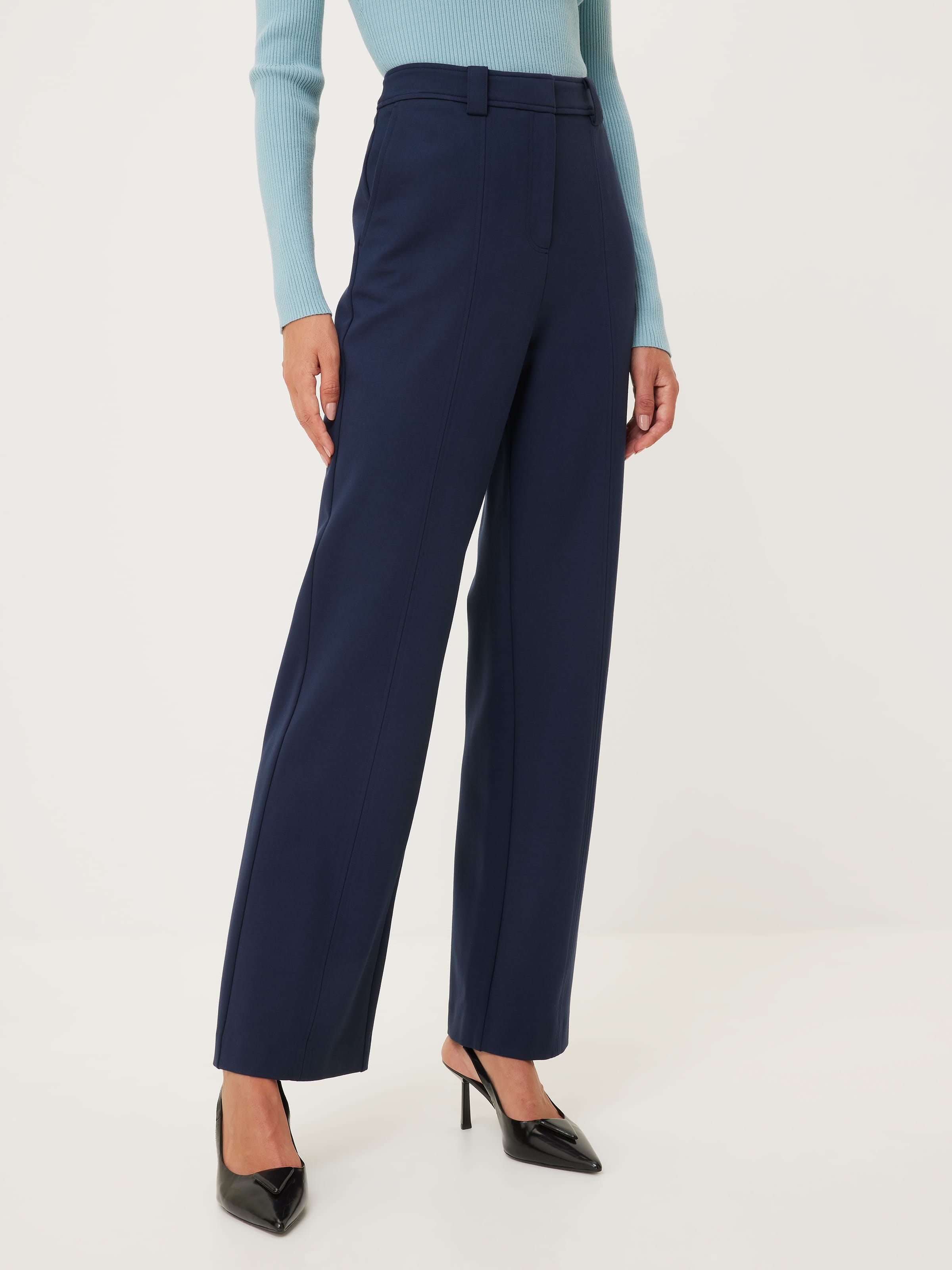 Phoebe Straight Leg Ponte Pant