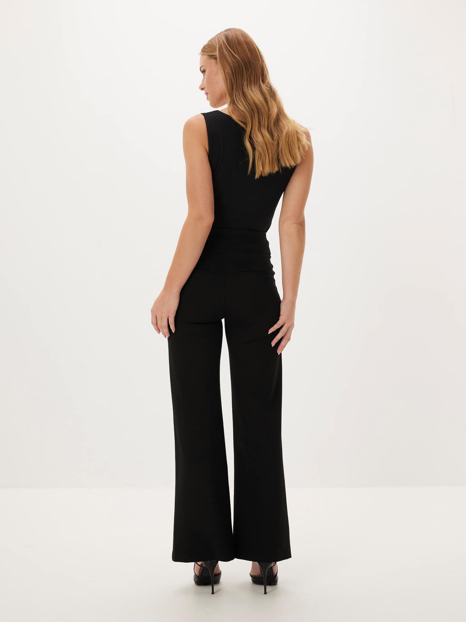 Peppa Wide Leg Ponte Pant