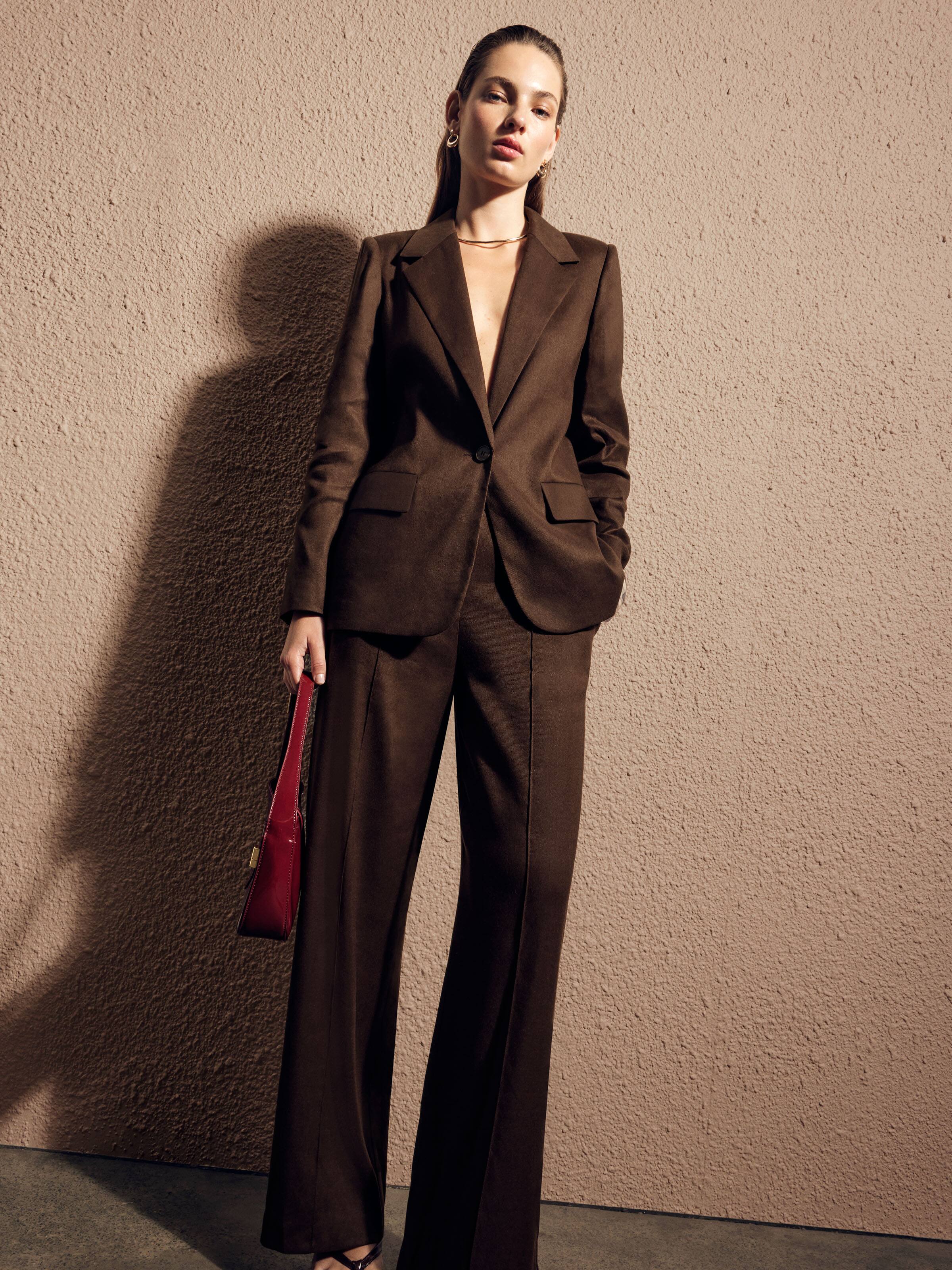 Made For Me Linen Blend Blazer