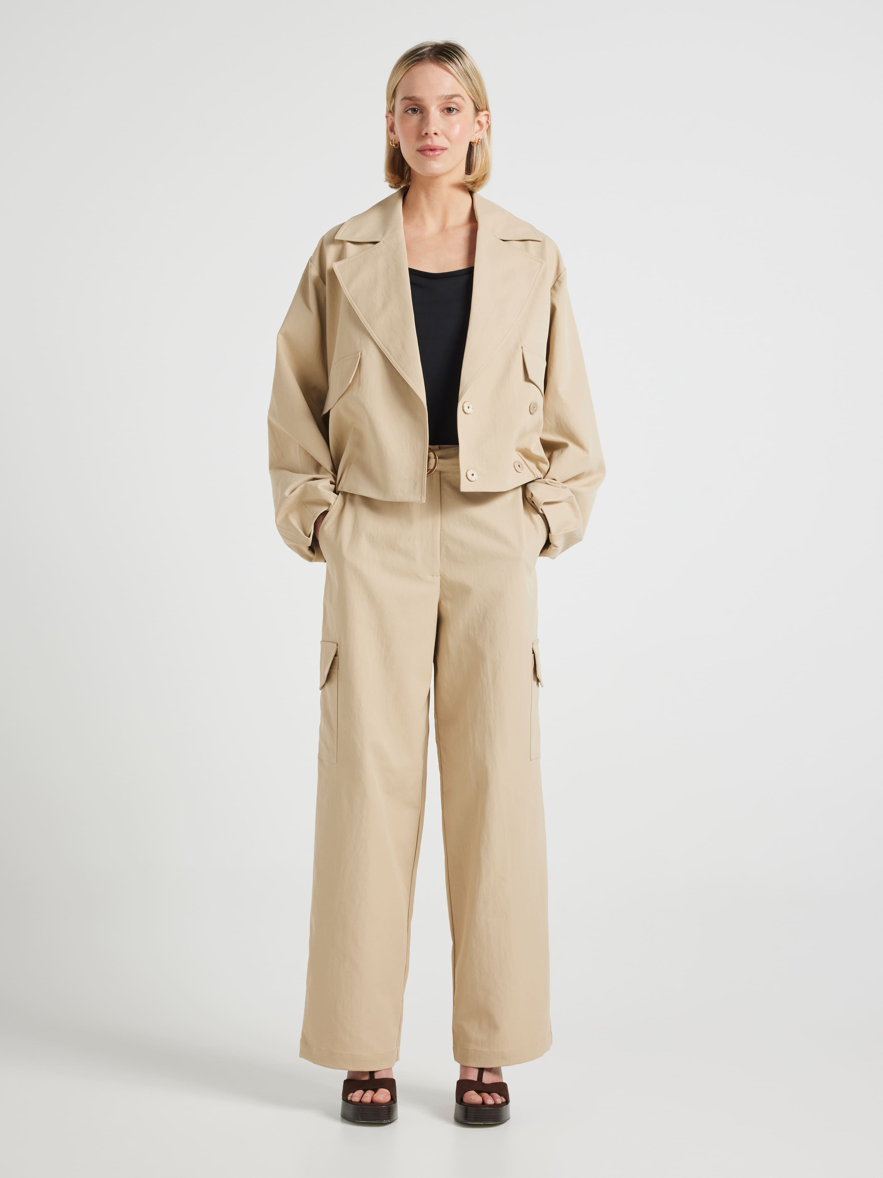 Fall In Line Crop Jacket