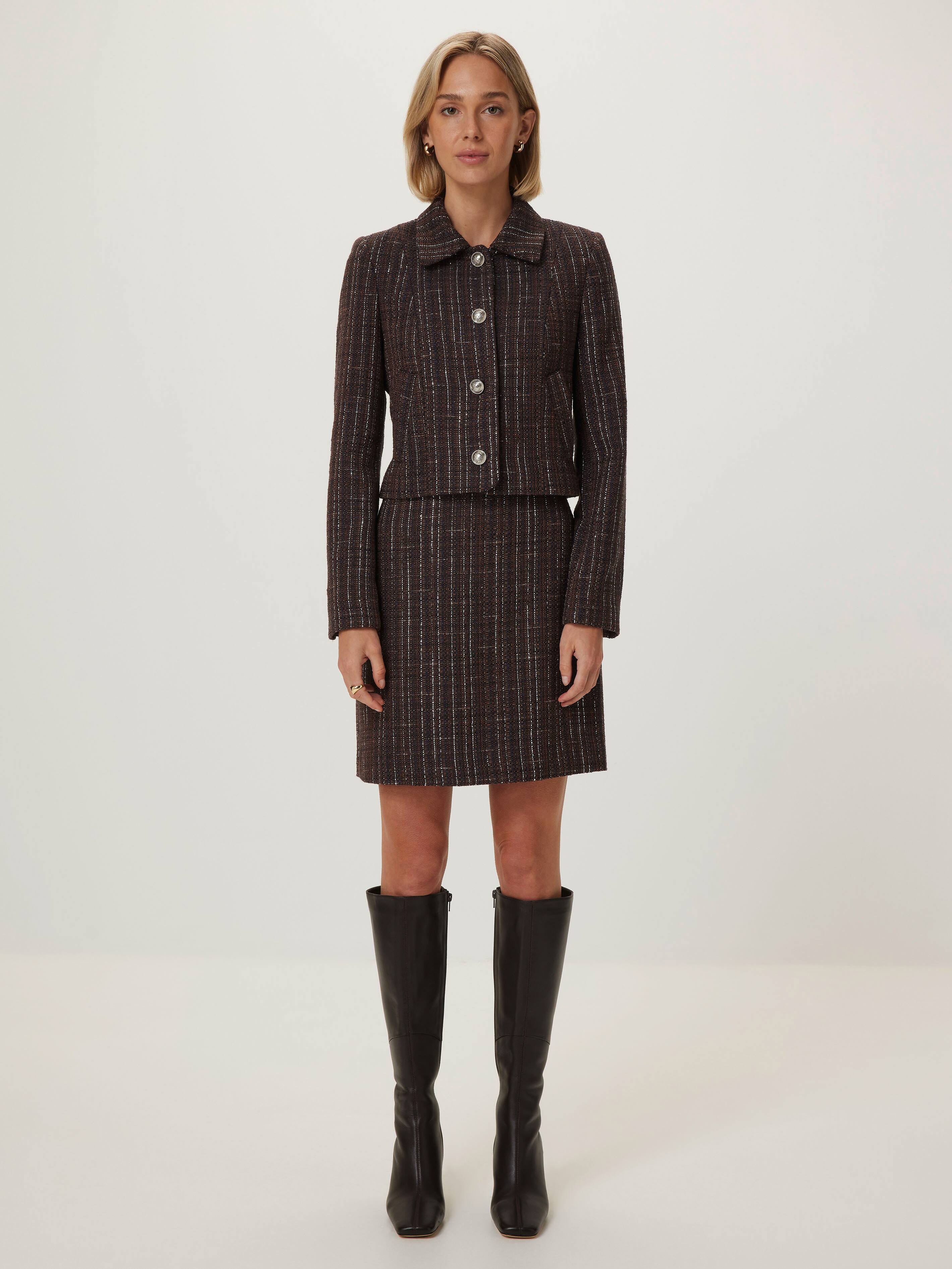 Twilight City Boucle Skirt