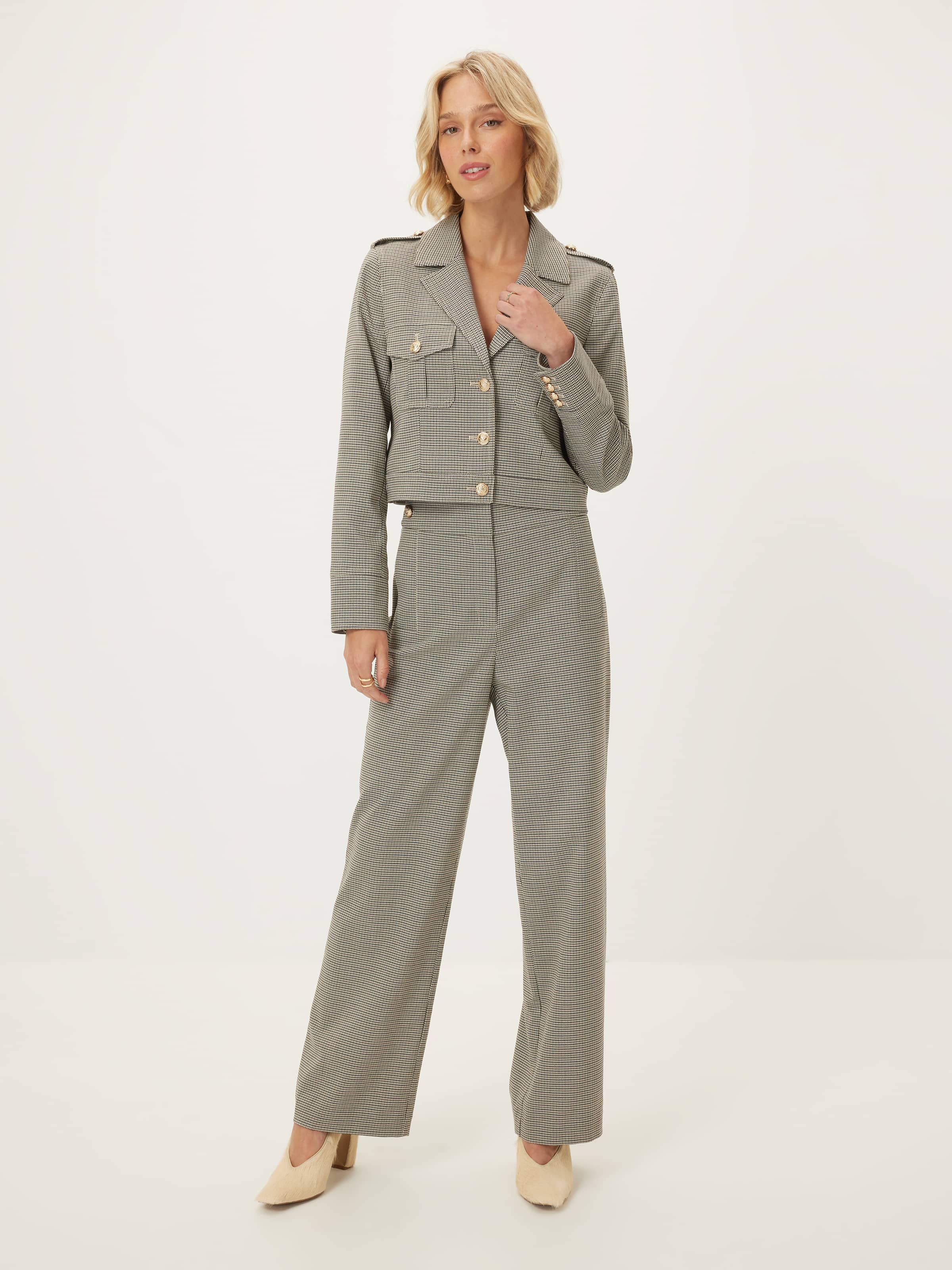 Hit It Off Check Pant