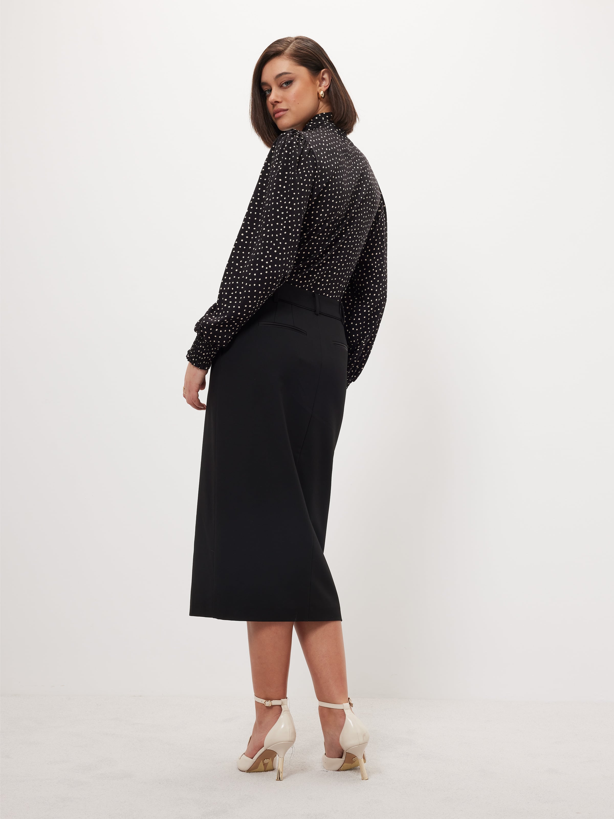 Skyscraper Black Suit Skirt Portmans Online