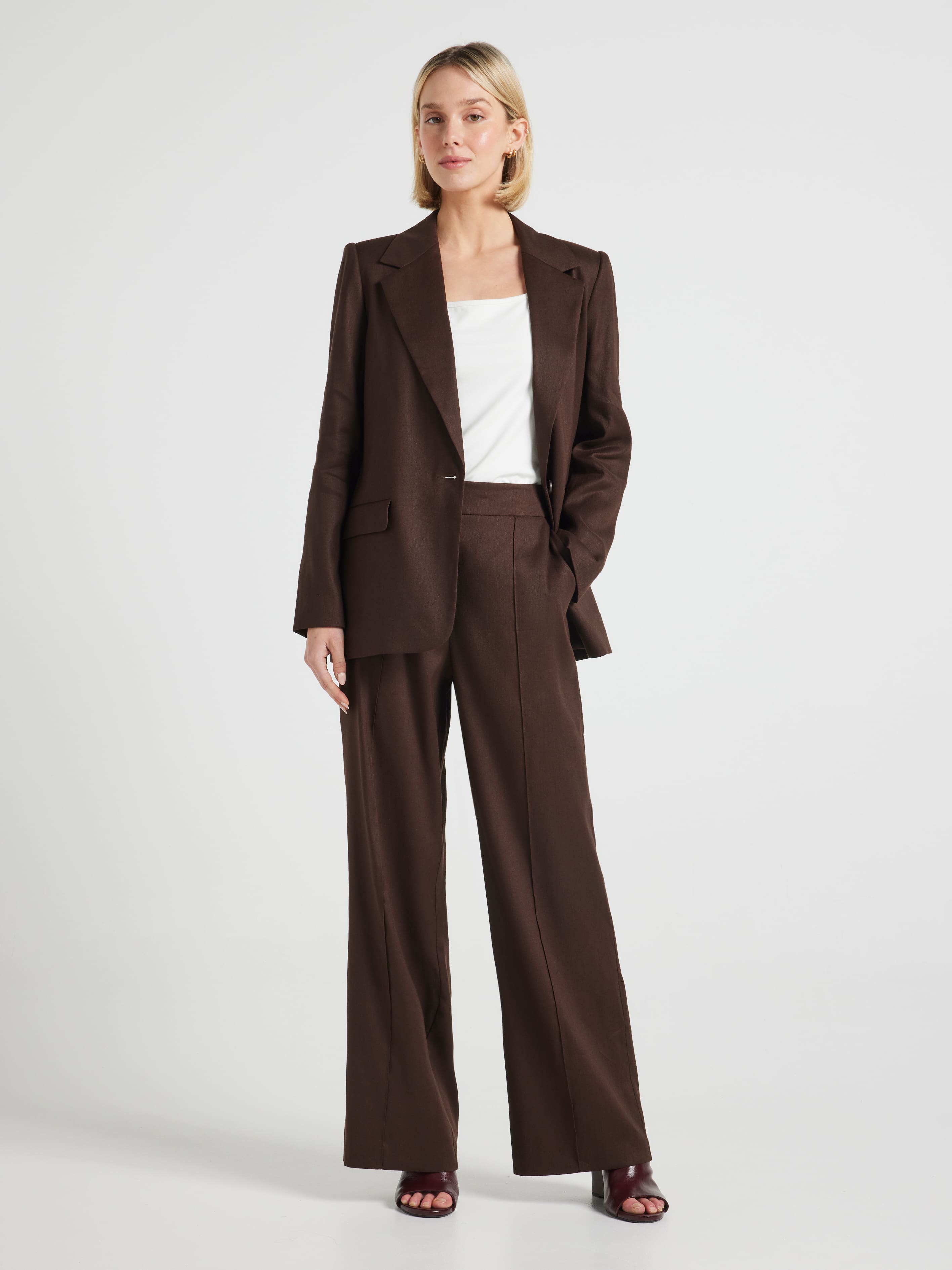 Made For Me Linen Blend Pant