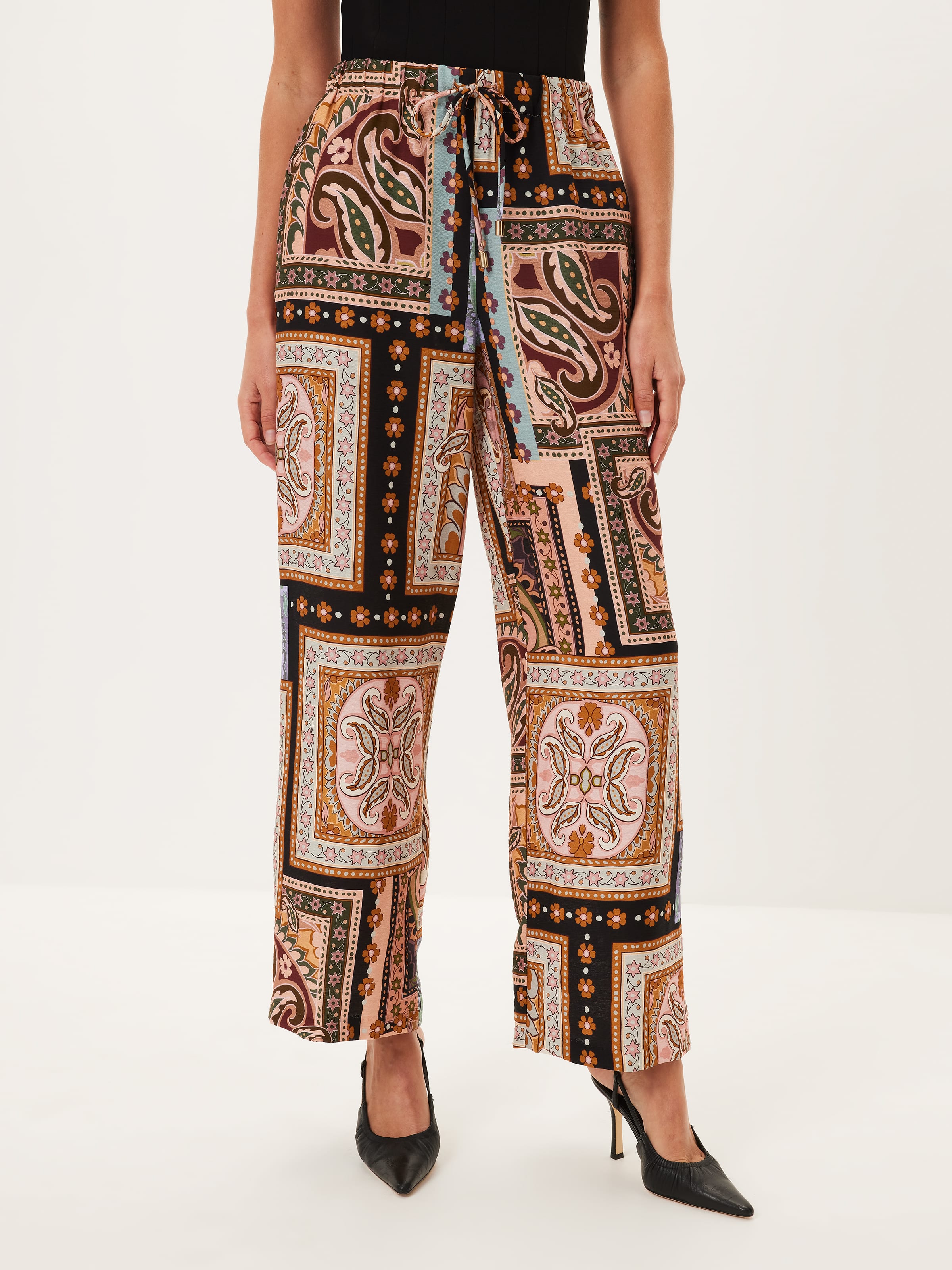 Moroccan Mosaic Wide Leg Pant