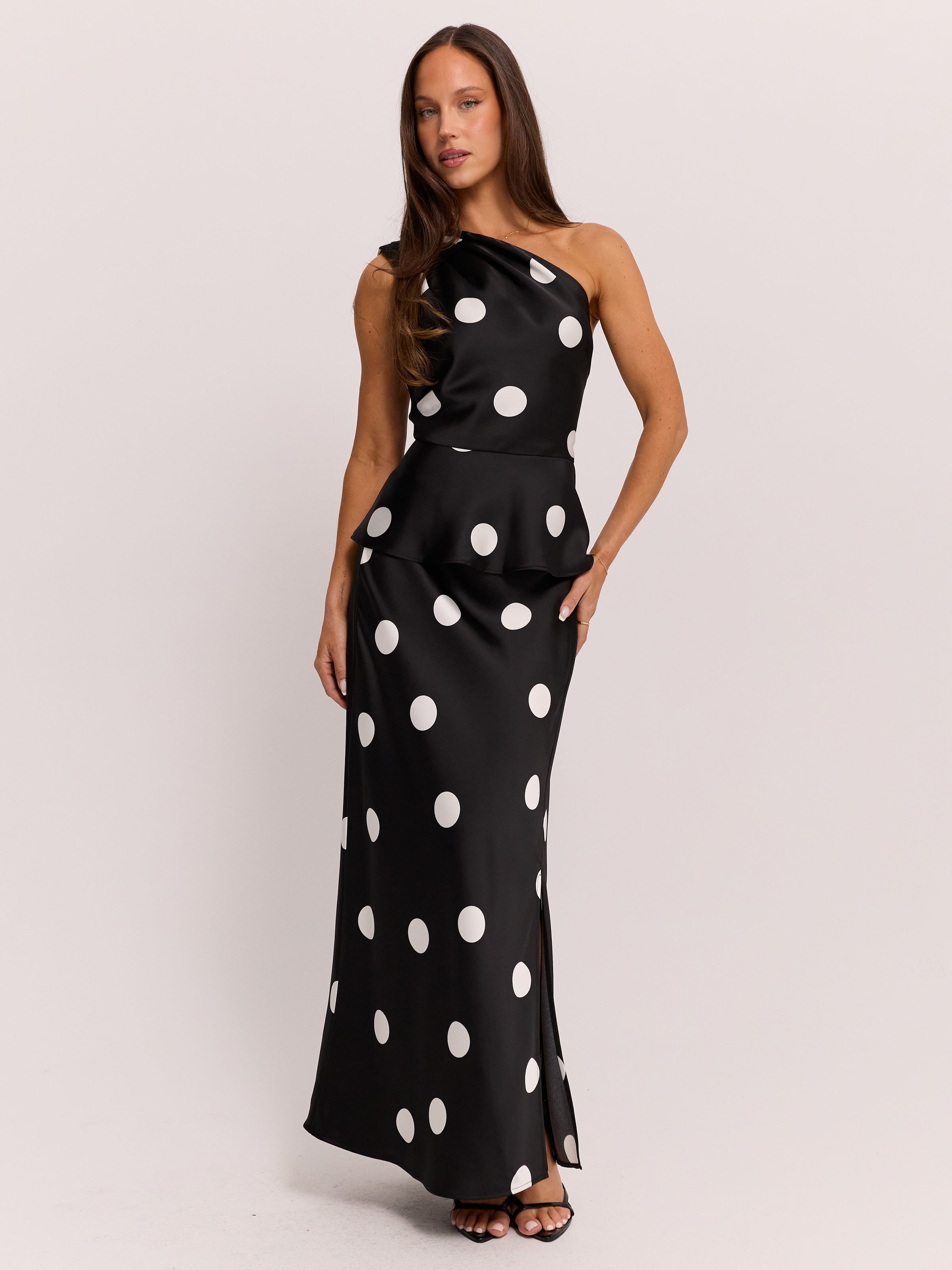 Dots Slip Skirt