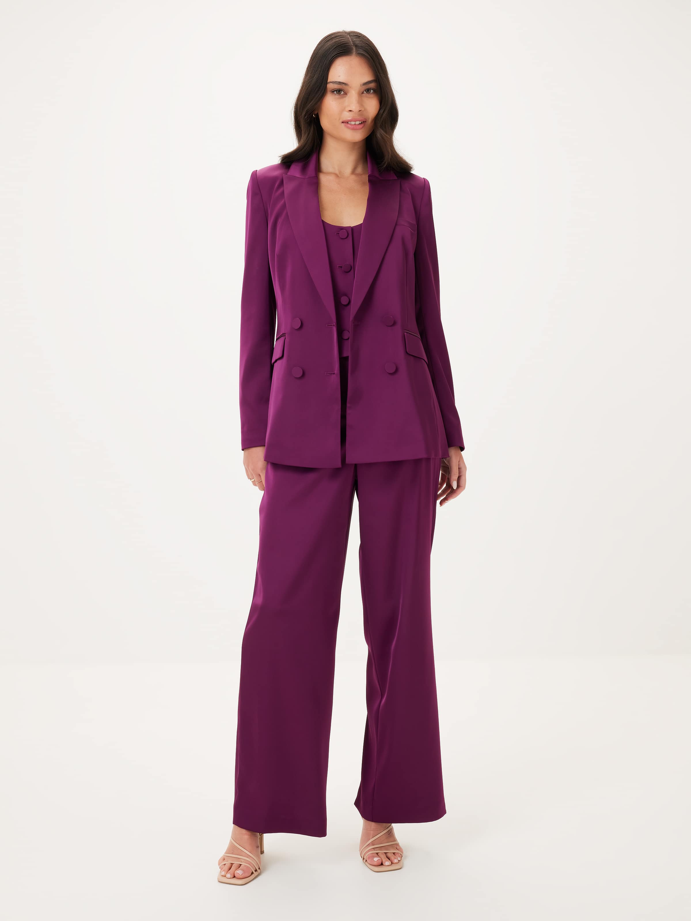 Love Triangle Satin Pant