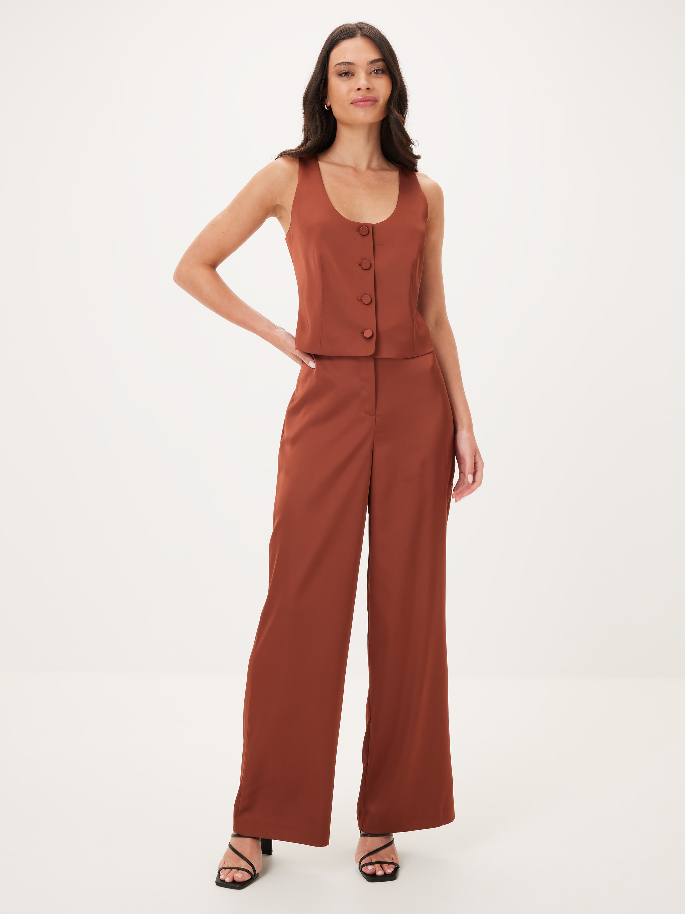 Love Triangle Satin Pant