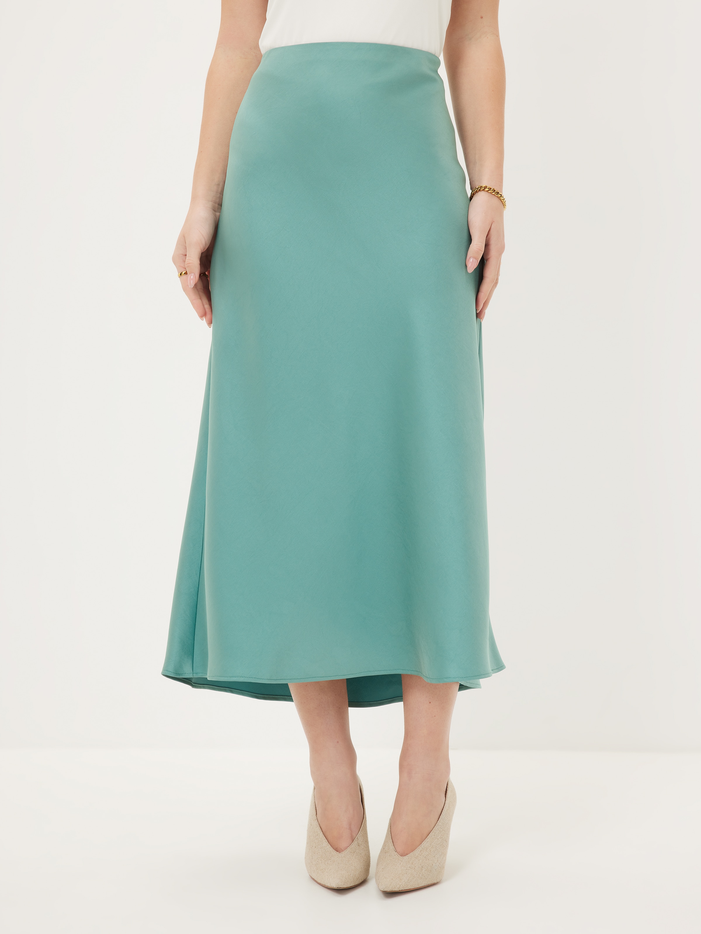 Endless Love Satin Slip Skirt