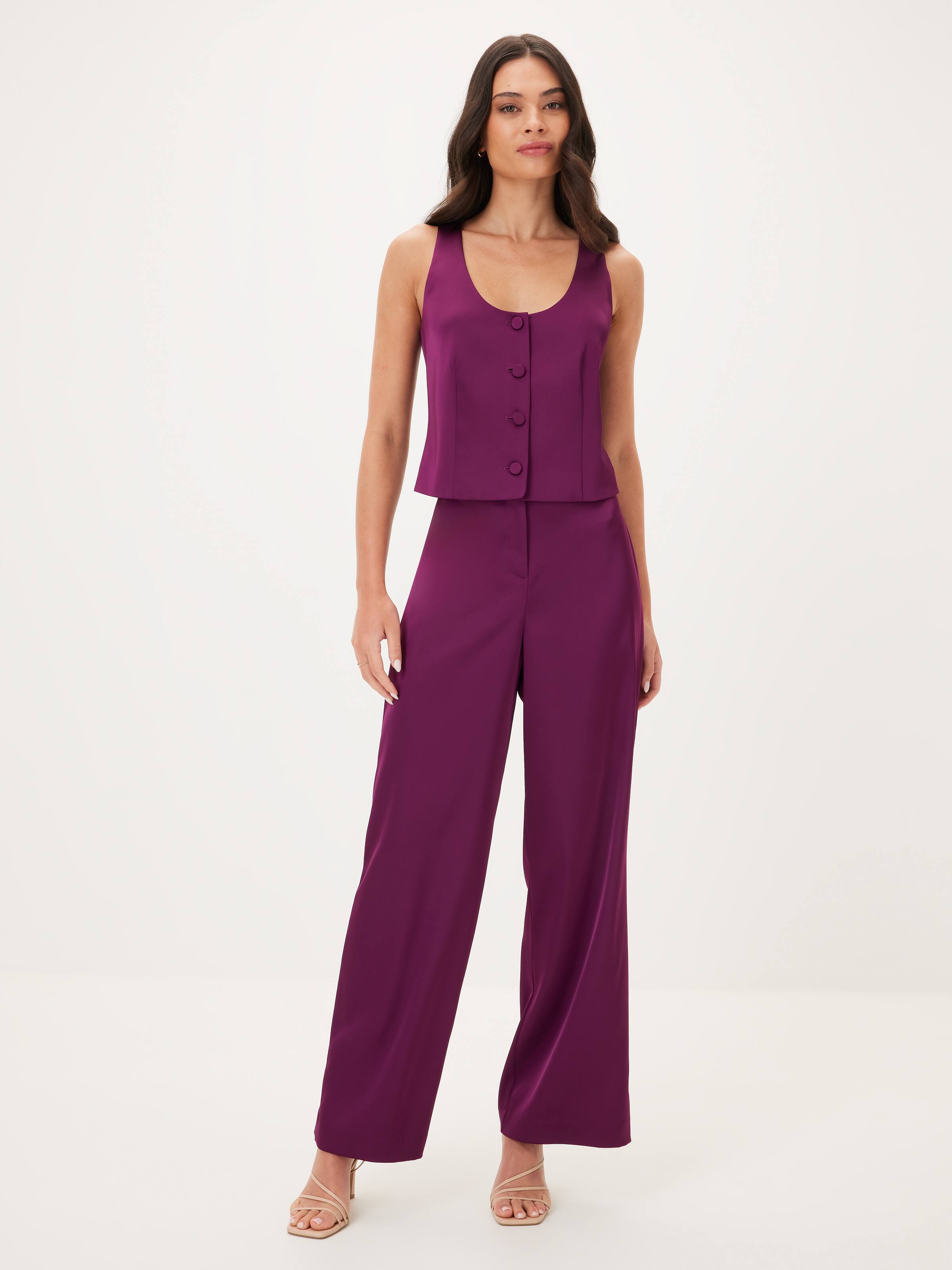 Love Triangle Satin Waistcoat