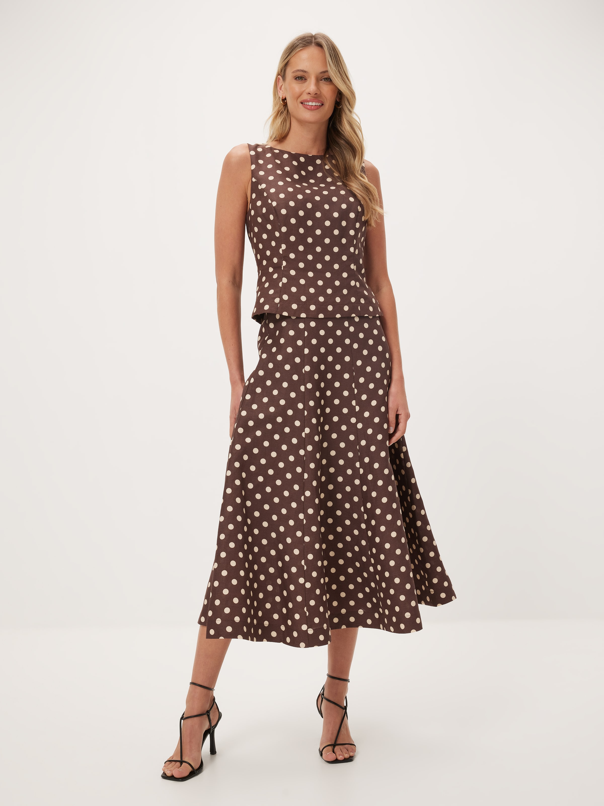 Ray Of Sunshine Midi Skirt