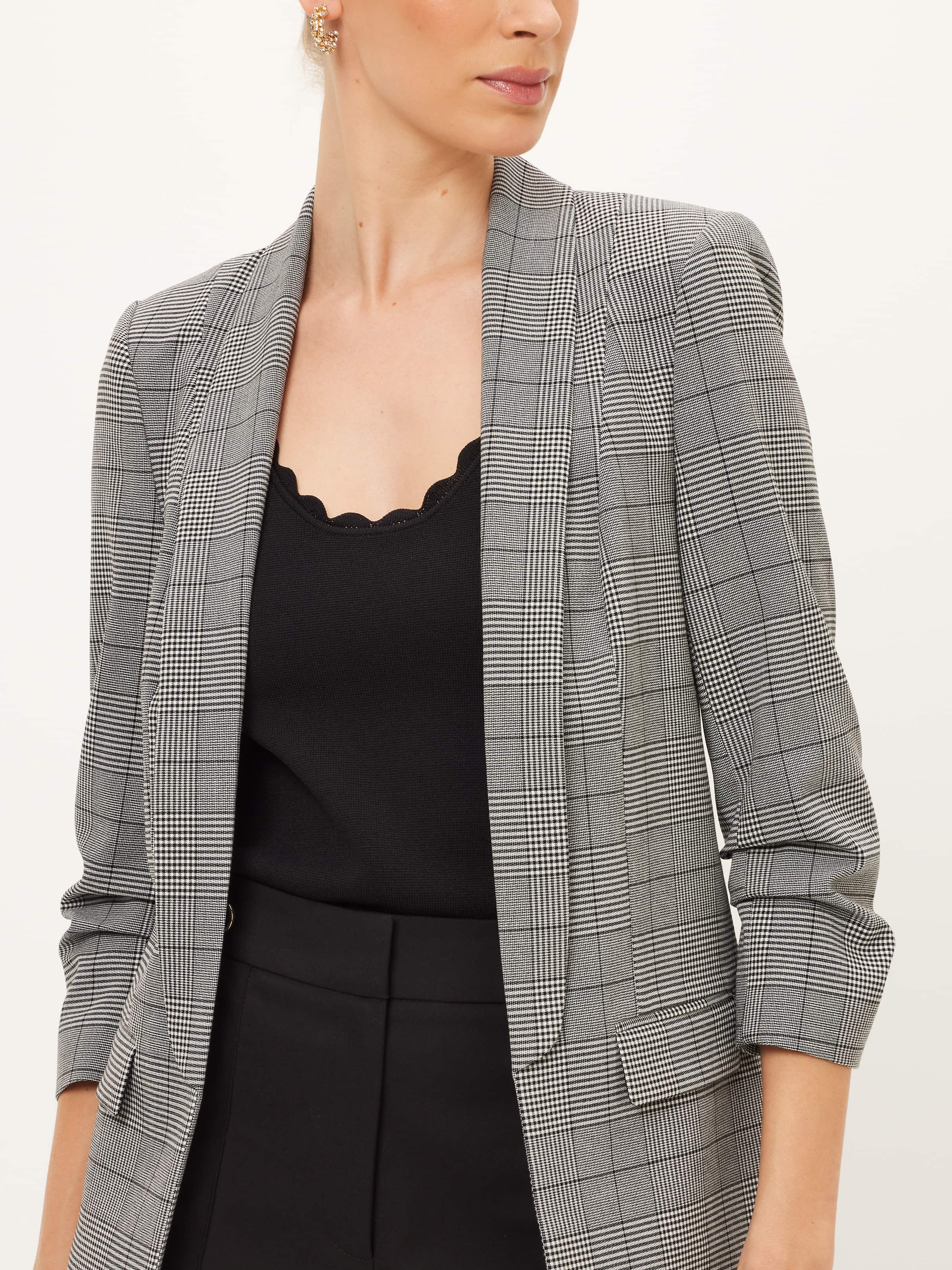 Portmans hot sale check blazer