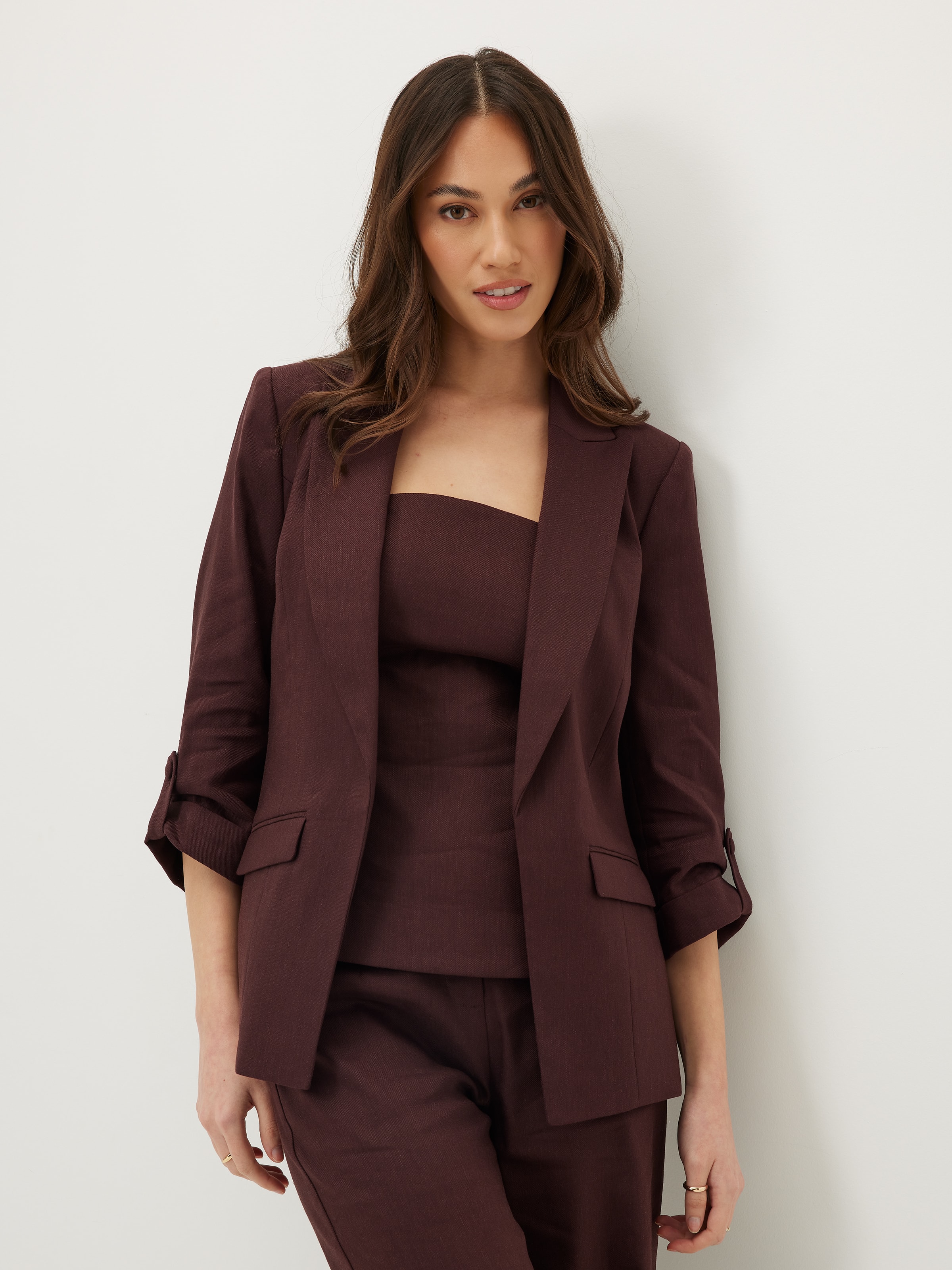 Blue Moon Linen Jacket