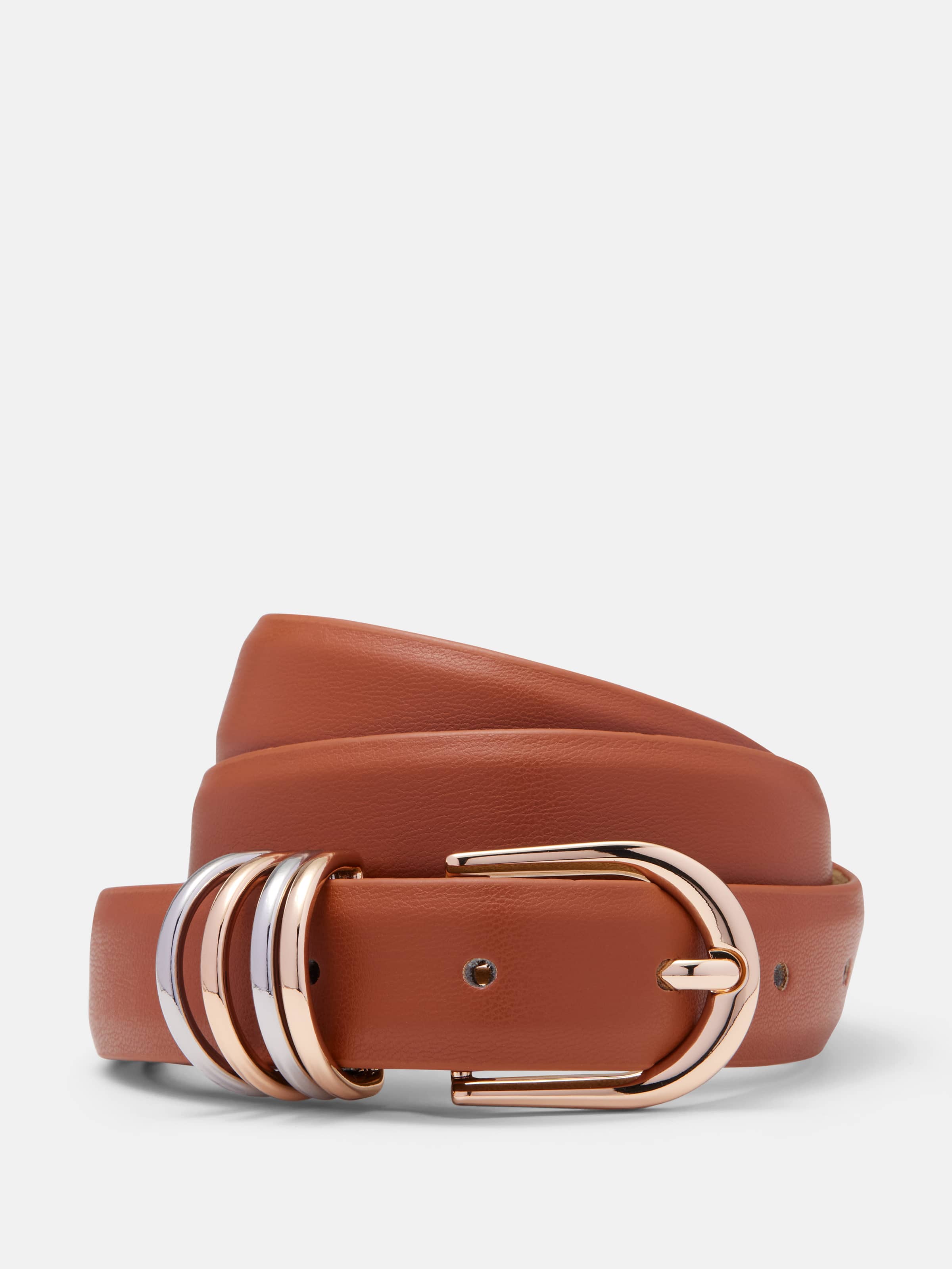 Kylie Two Tone Keeper Belt