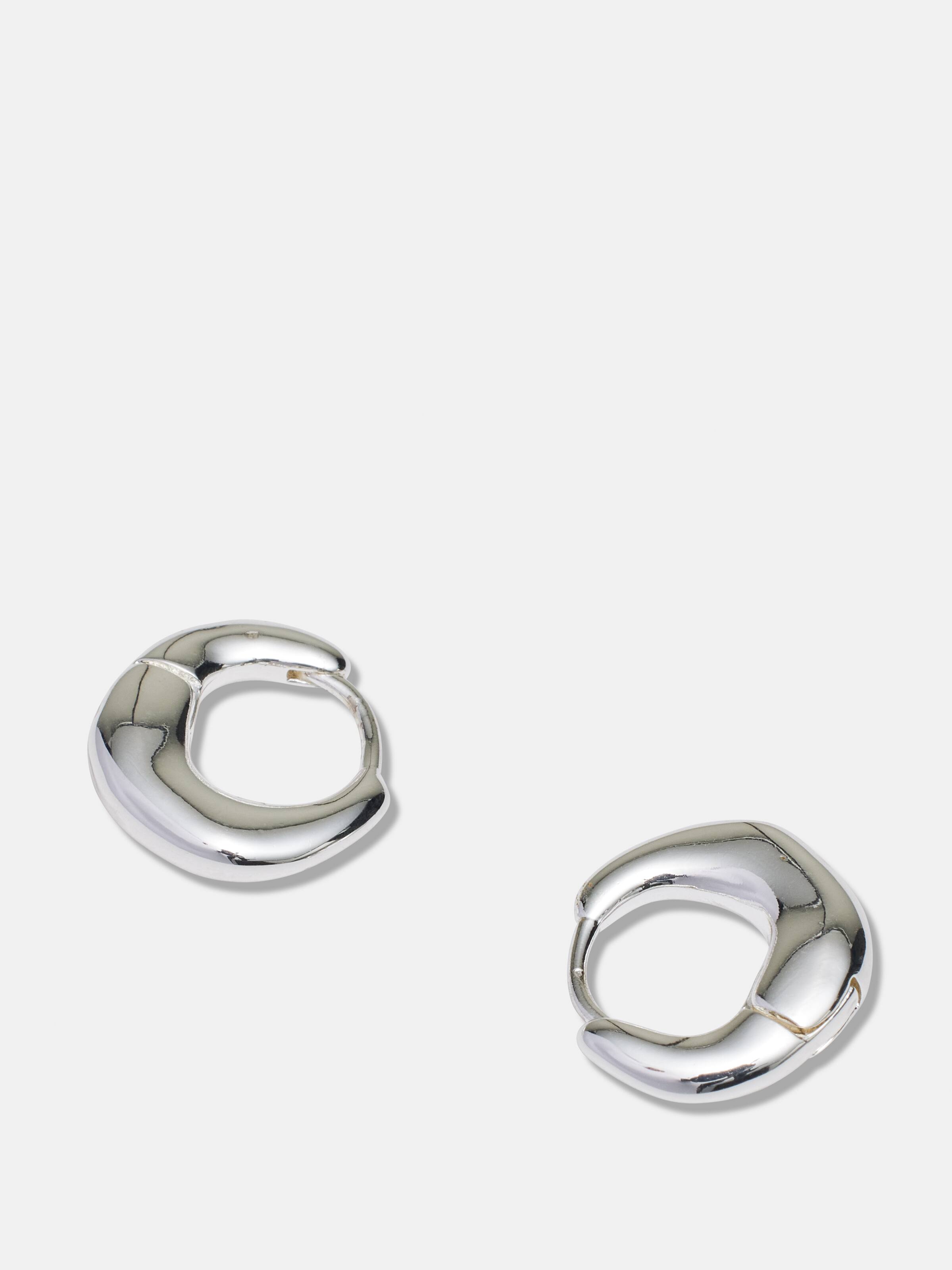 Sydney Huggie Hoop Earrings