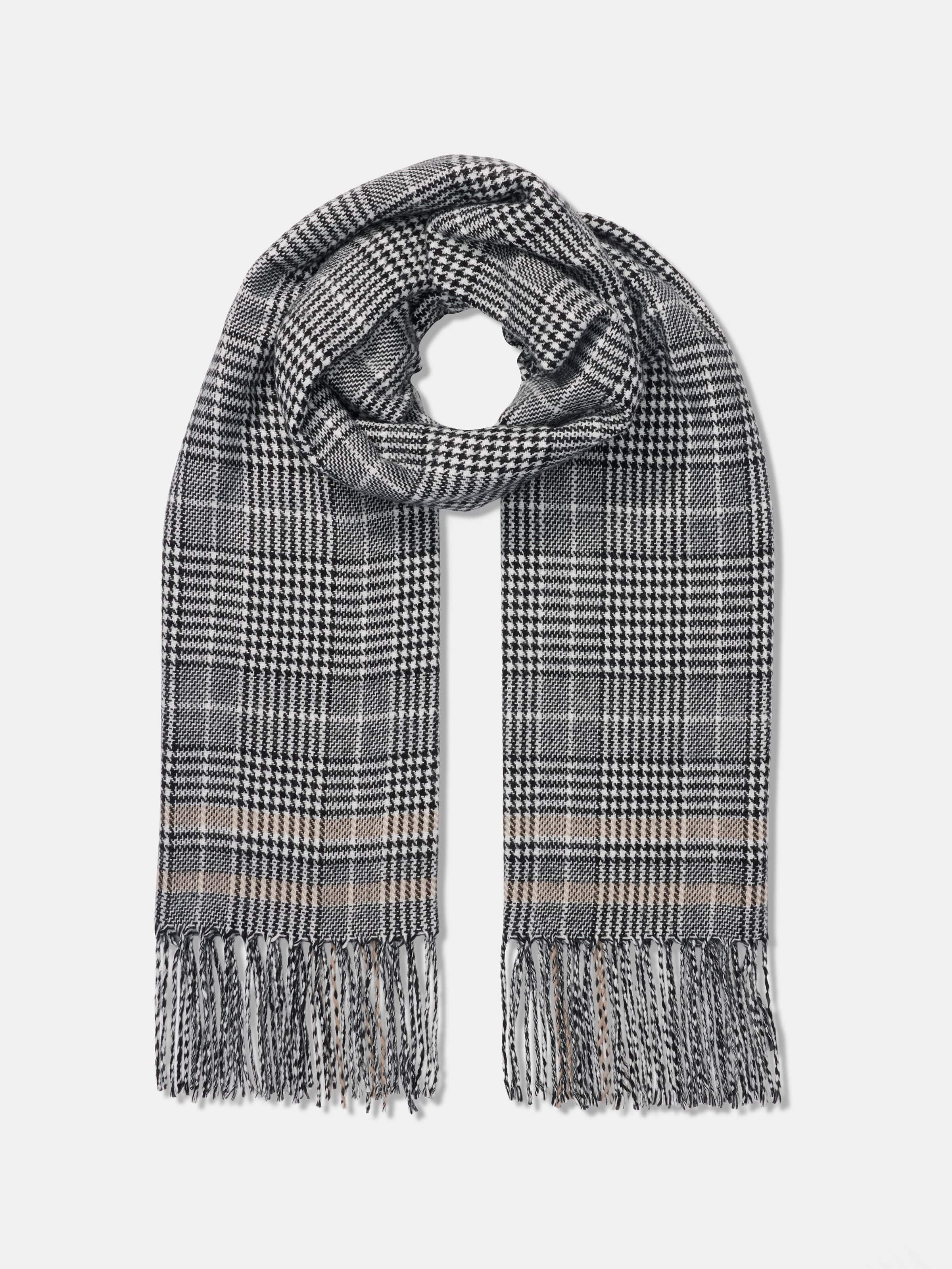 Maisy Mini Houndstooth Scarf