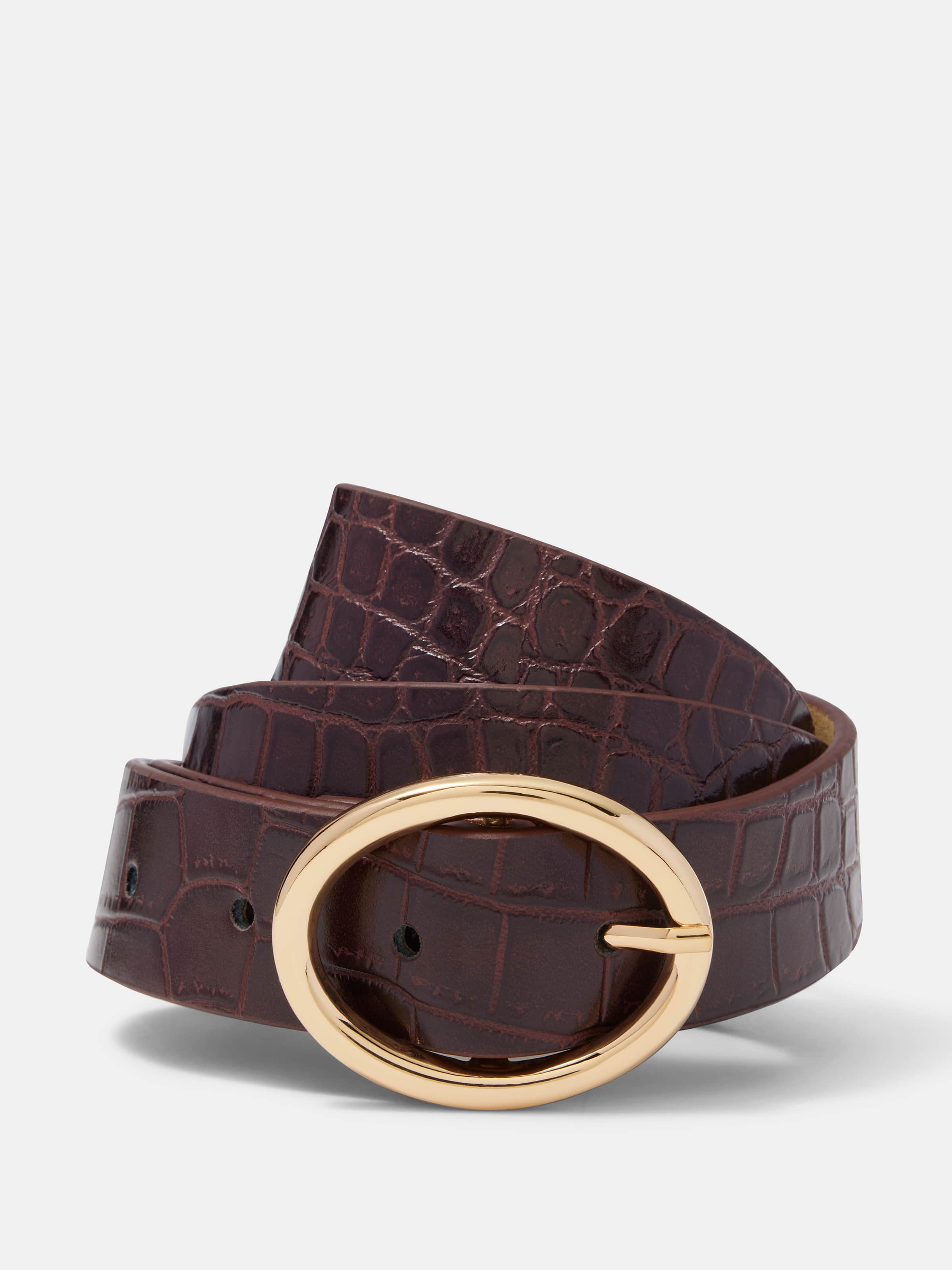 Fiona Croc Effect Belt