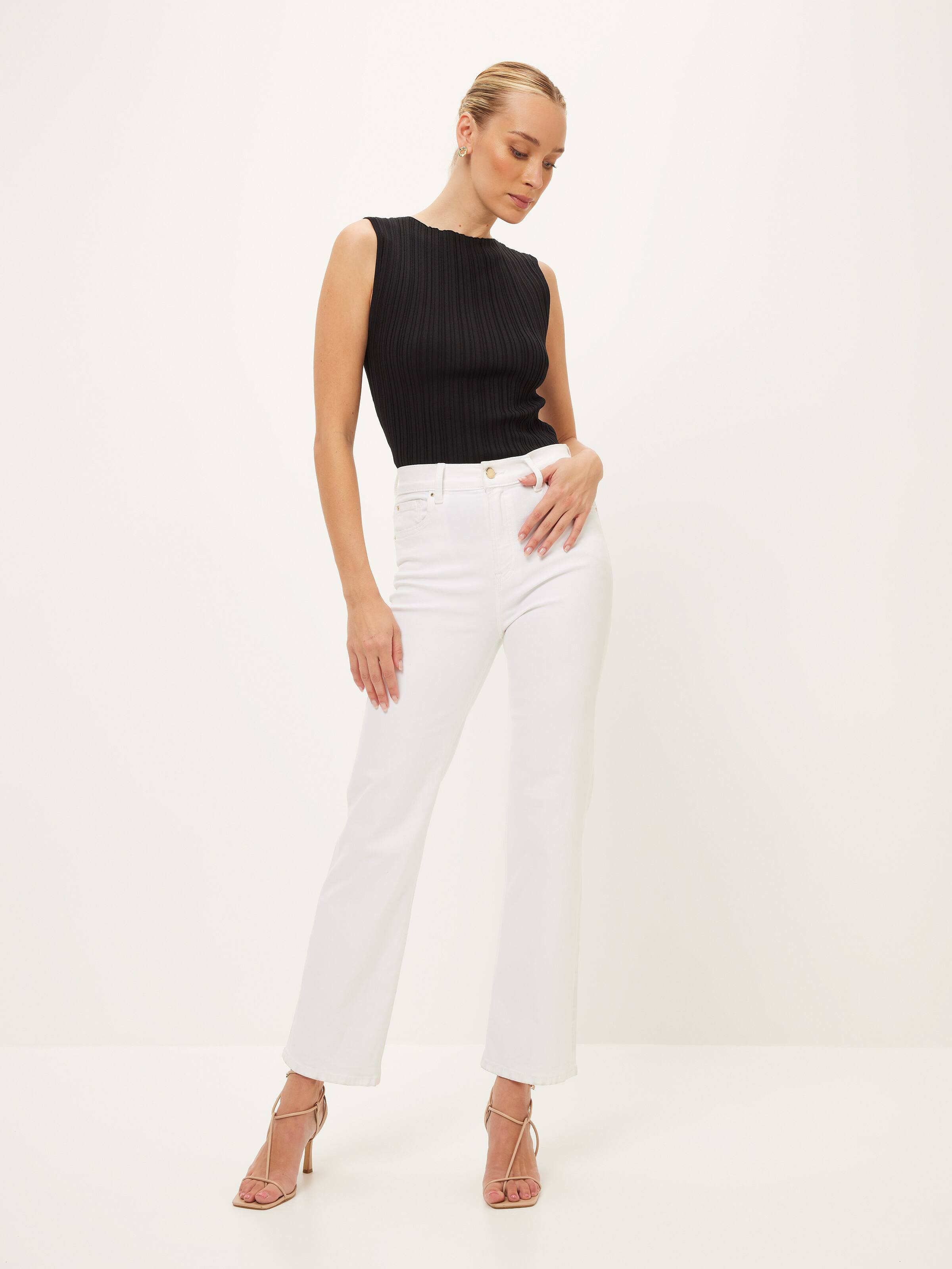 Marissa Ribbed Milano Knit