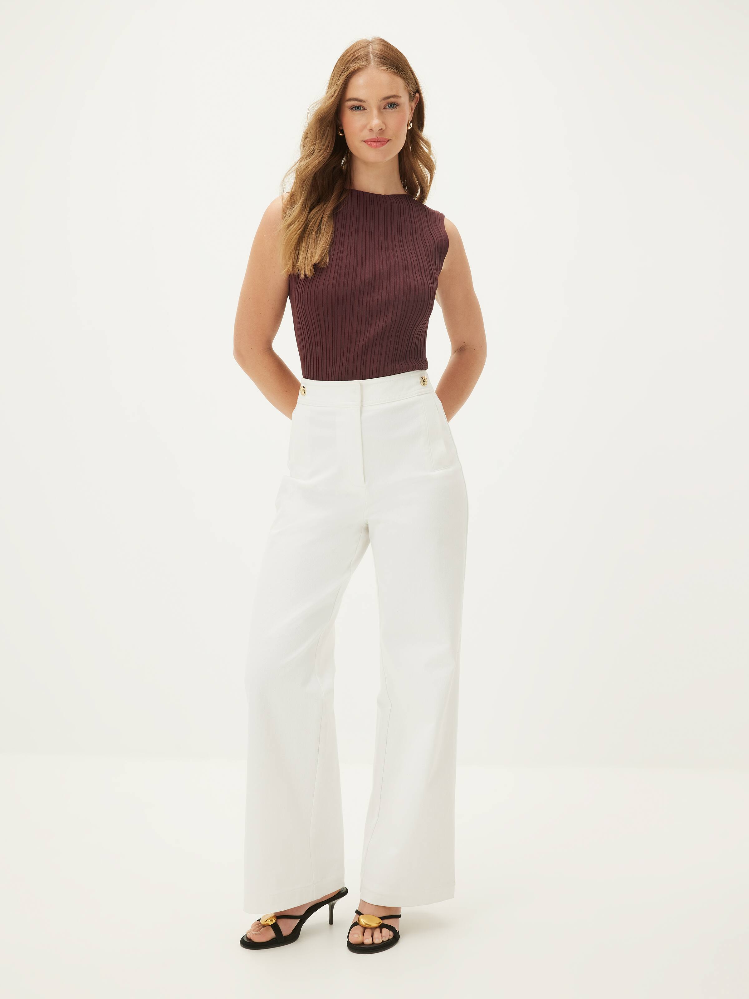 Marissa Ribbed Milano Knit