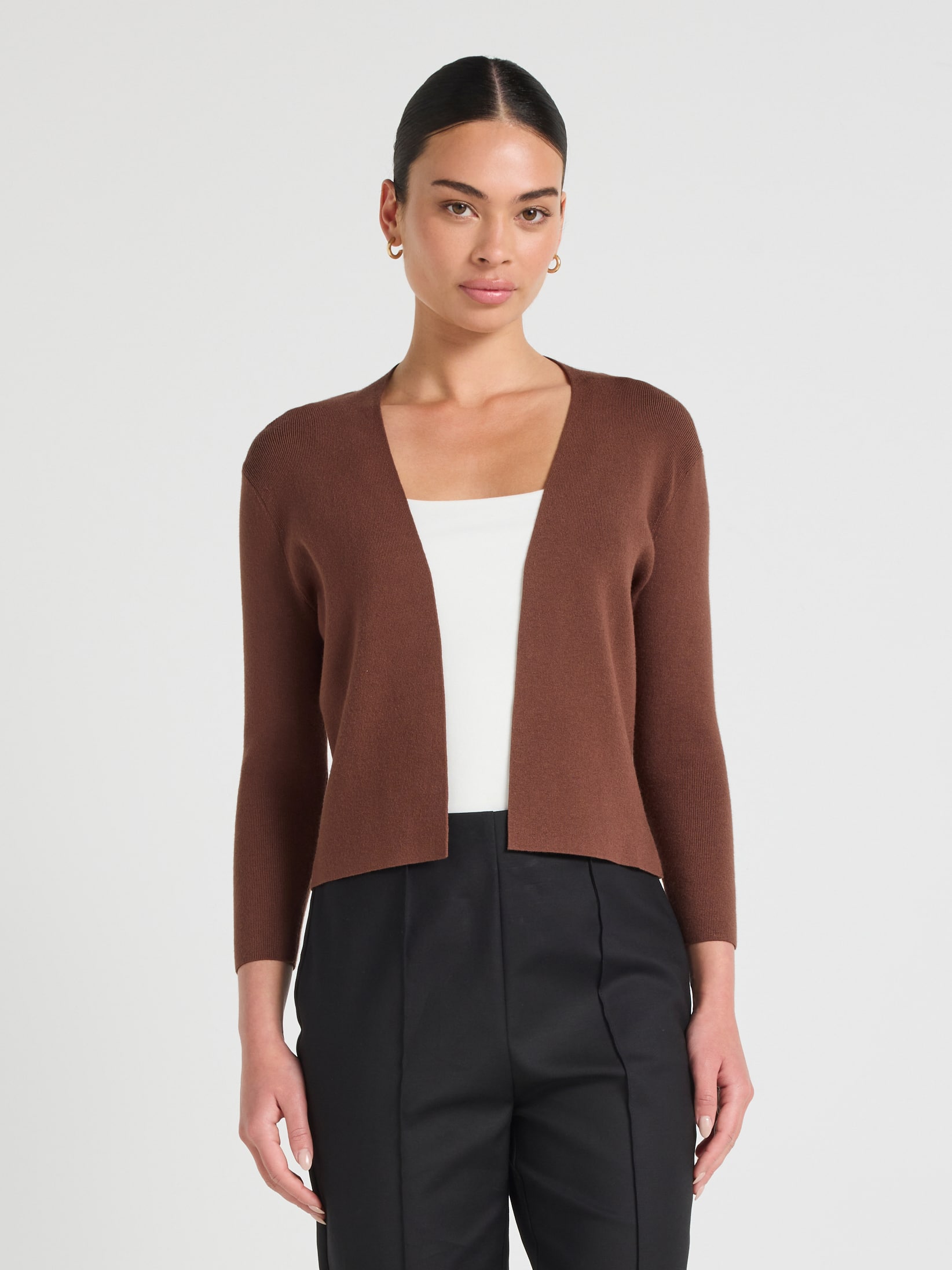 Libby Cropped 3/4 Cardi