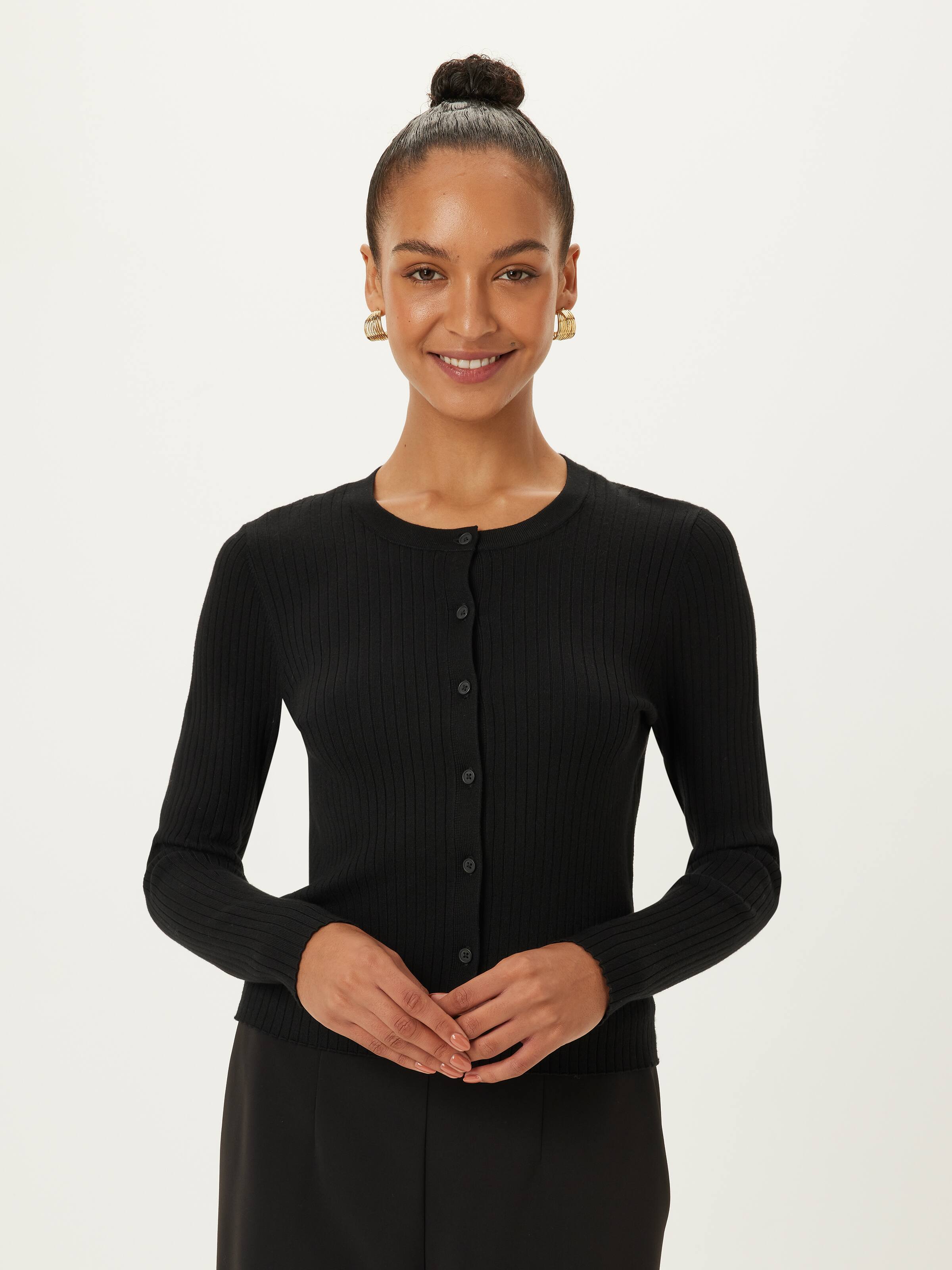 Sammy Ribbed Cardigan