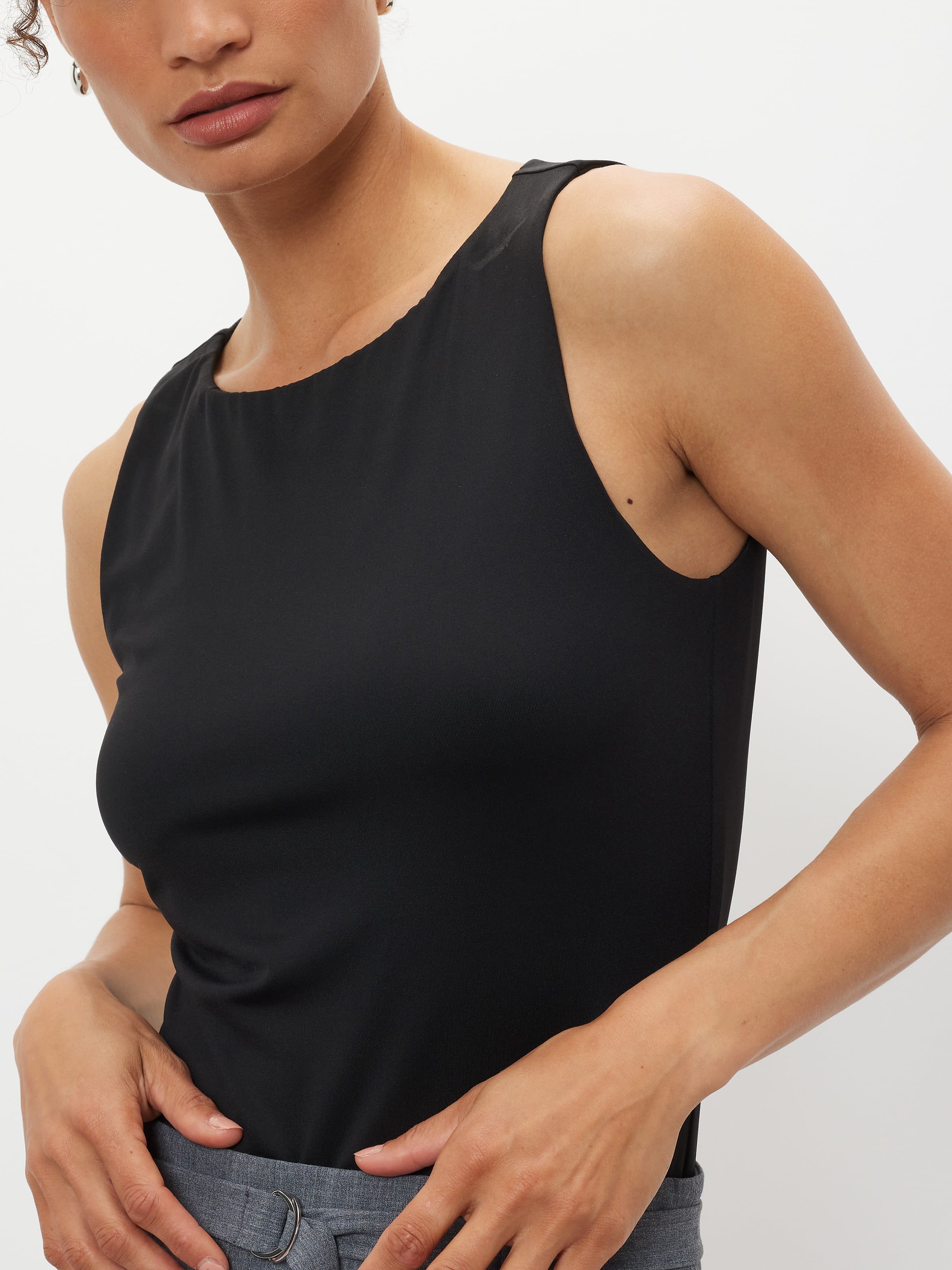 Sleeveless Luxe Stretch Bodysuit