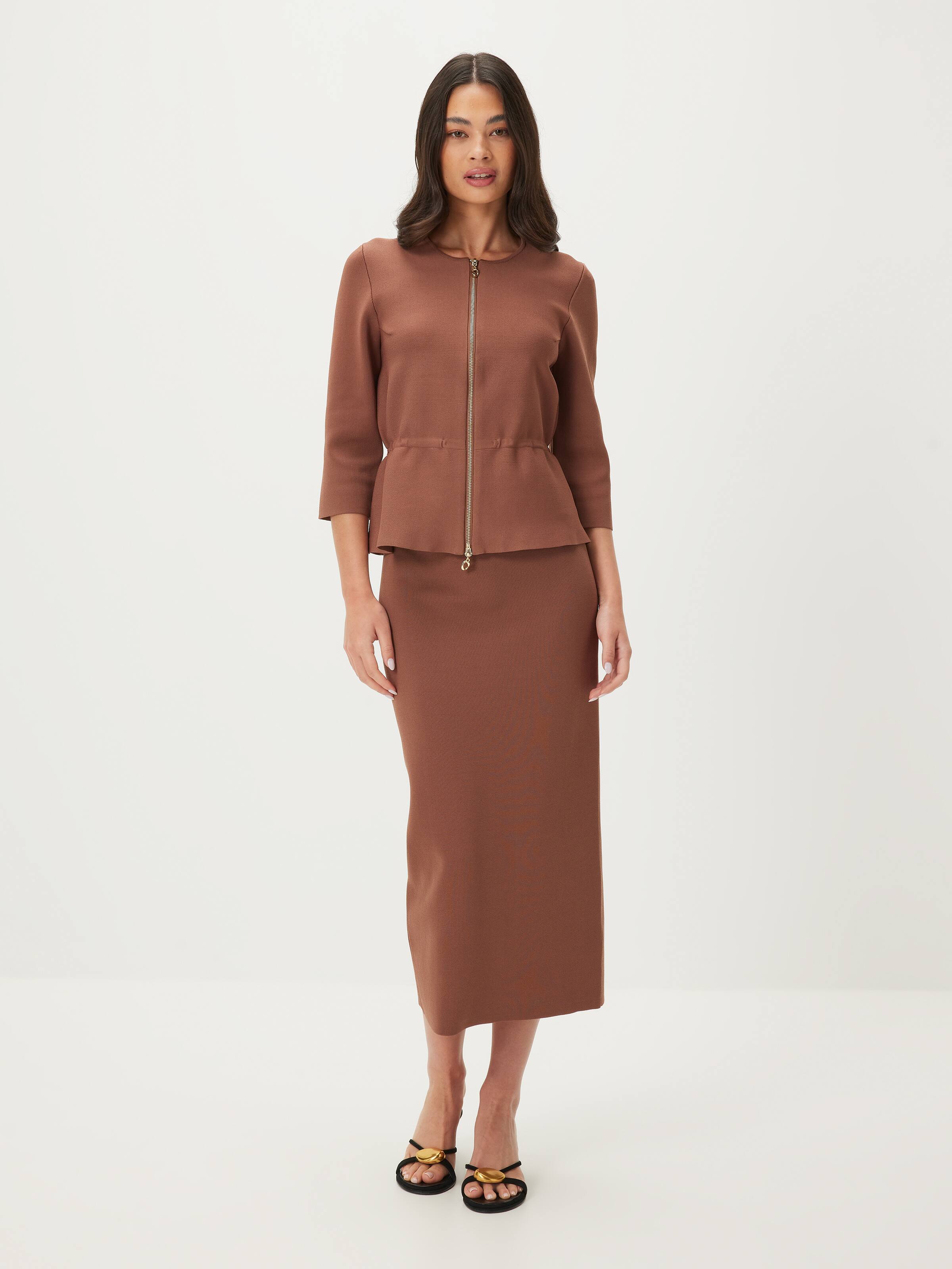 Rhiannon Milano Midi Skirt