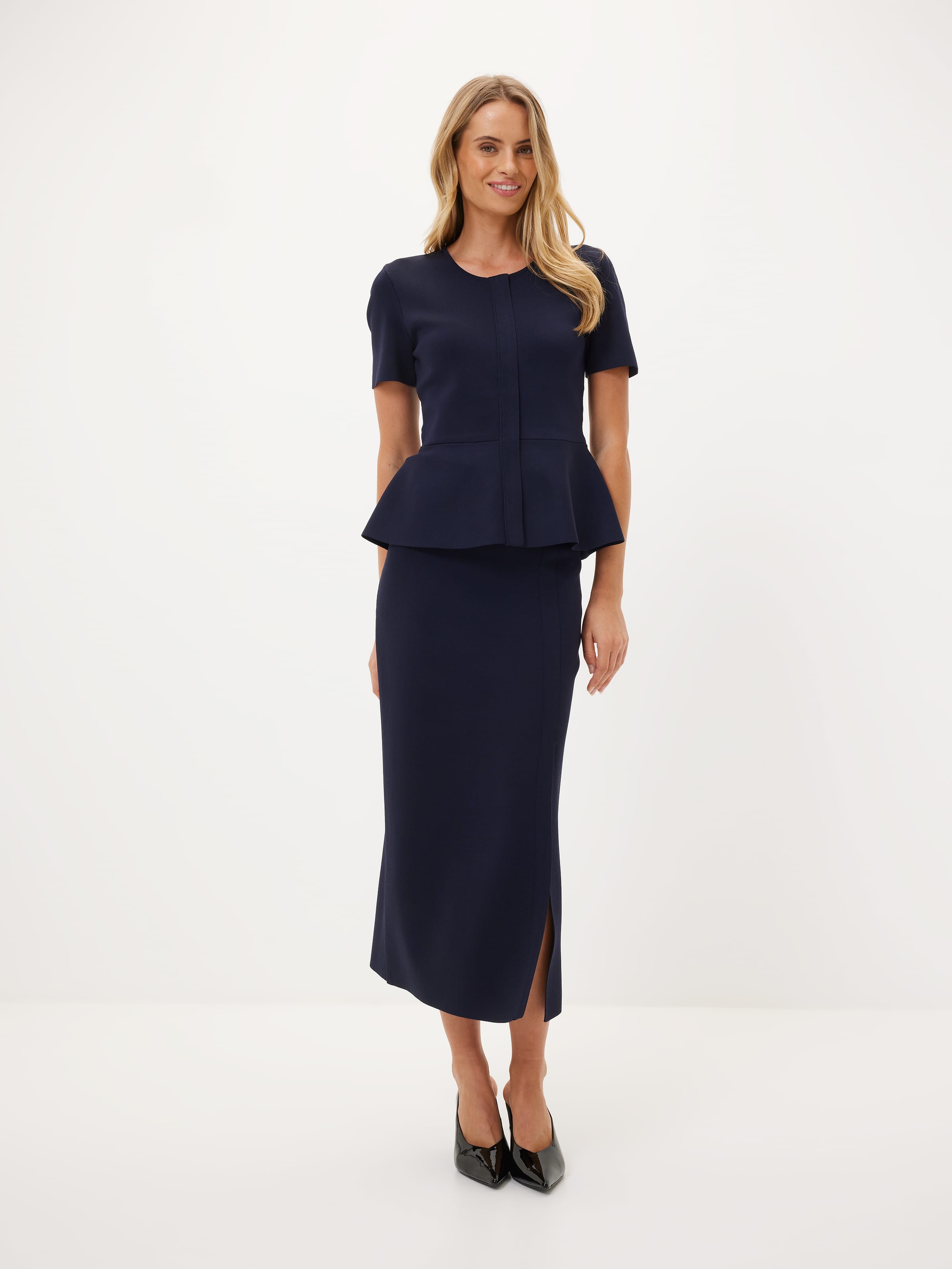 Giselle Covered Zip Knit
