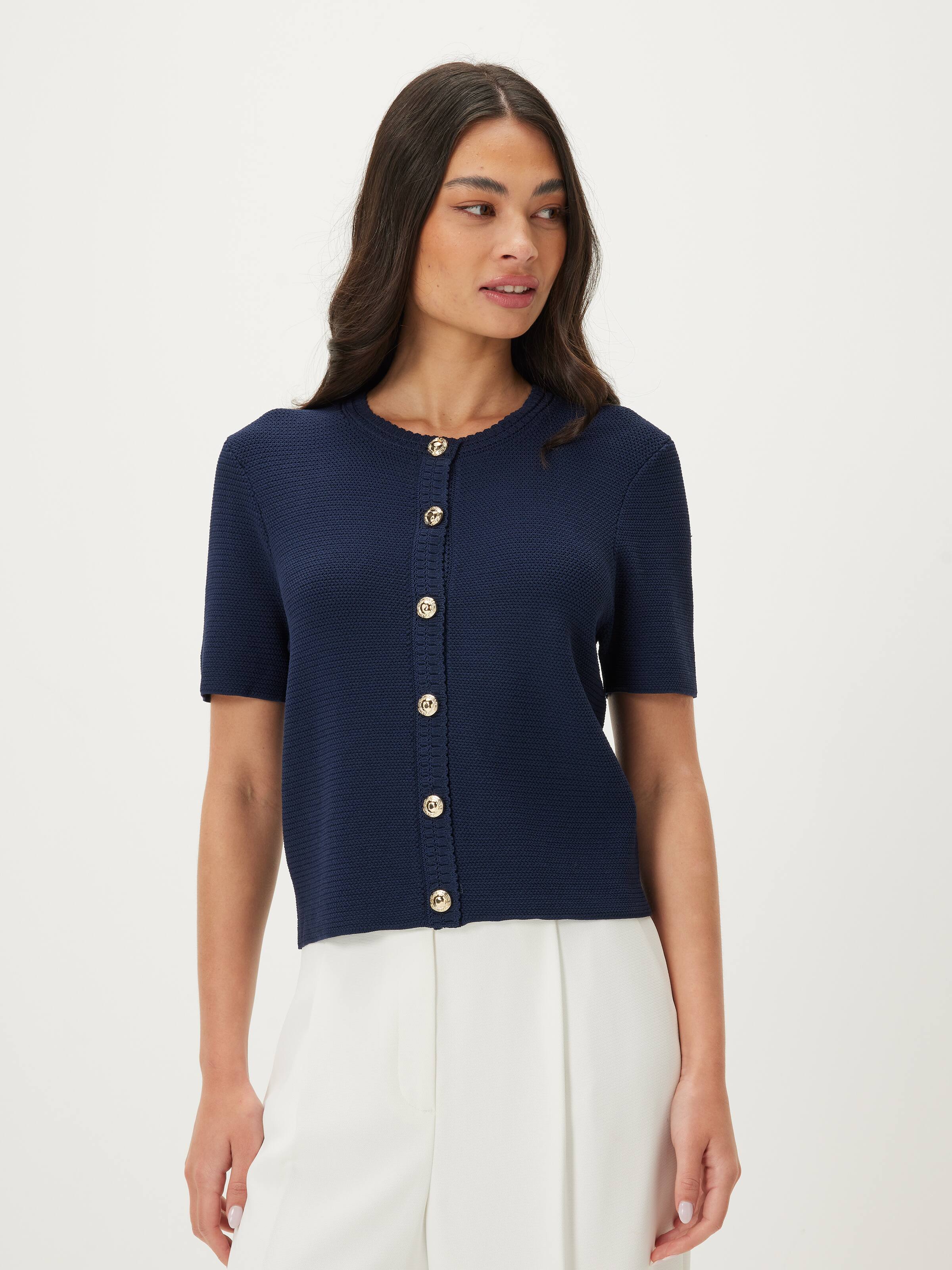 Bonnie Textured Knit Cardi