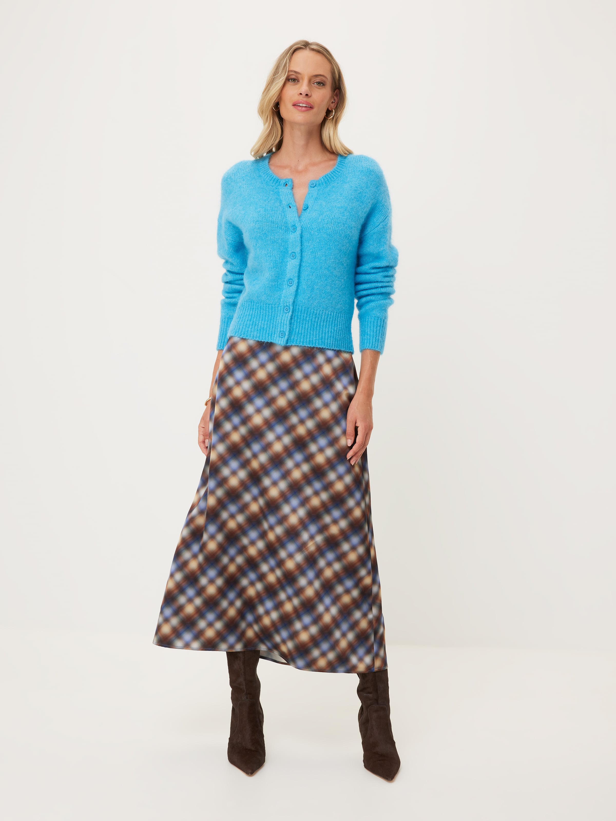 Louie 2.0 Fluffy Crew Cardigan