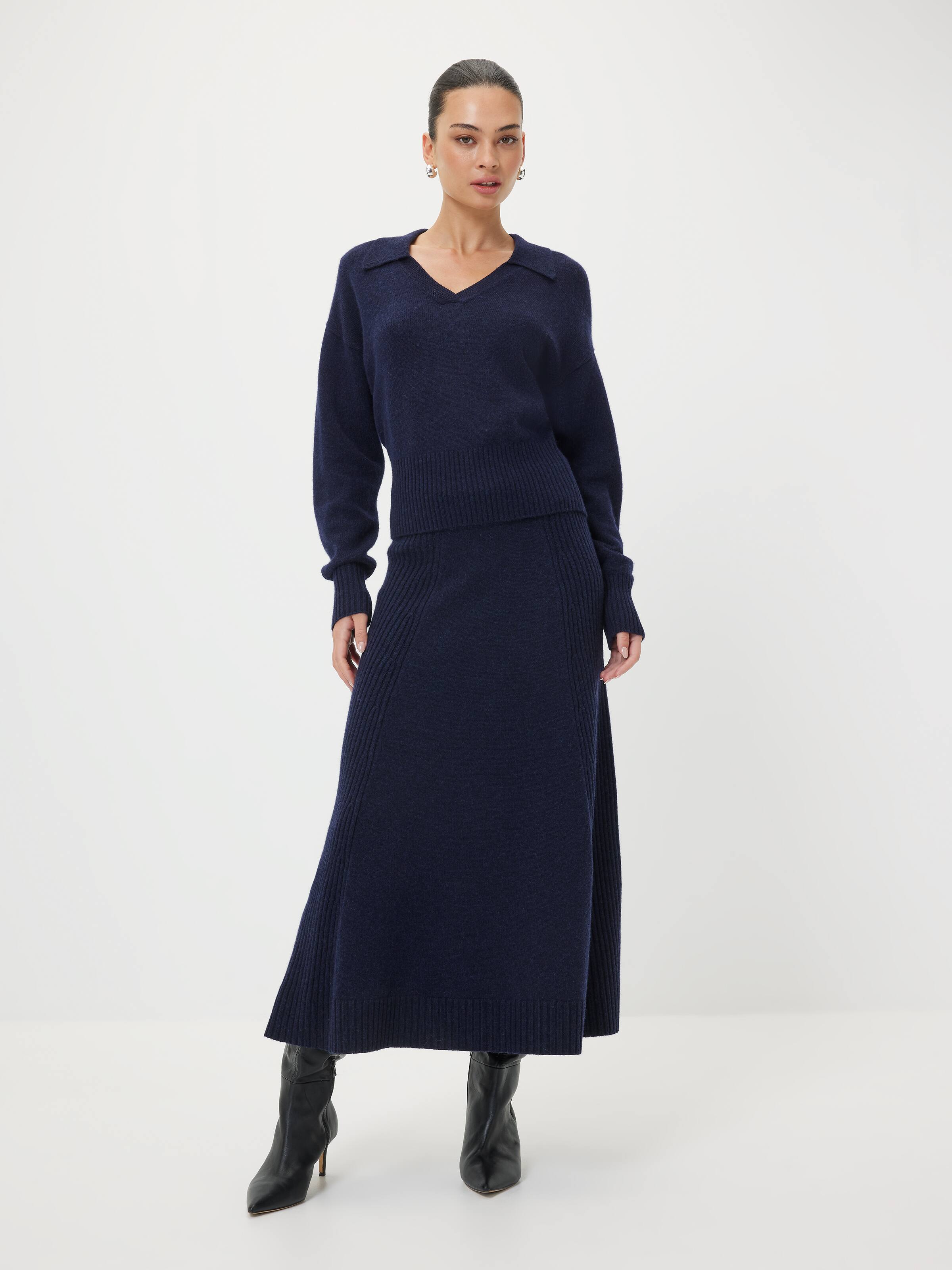 Liberty Ribbed Long Sleeve Knit