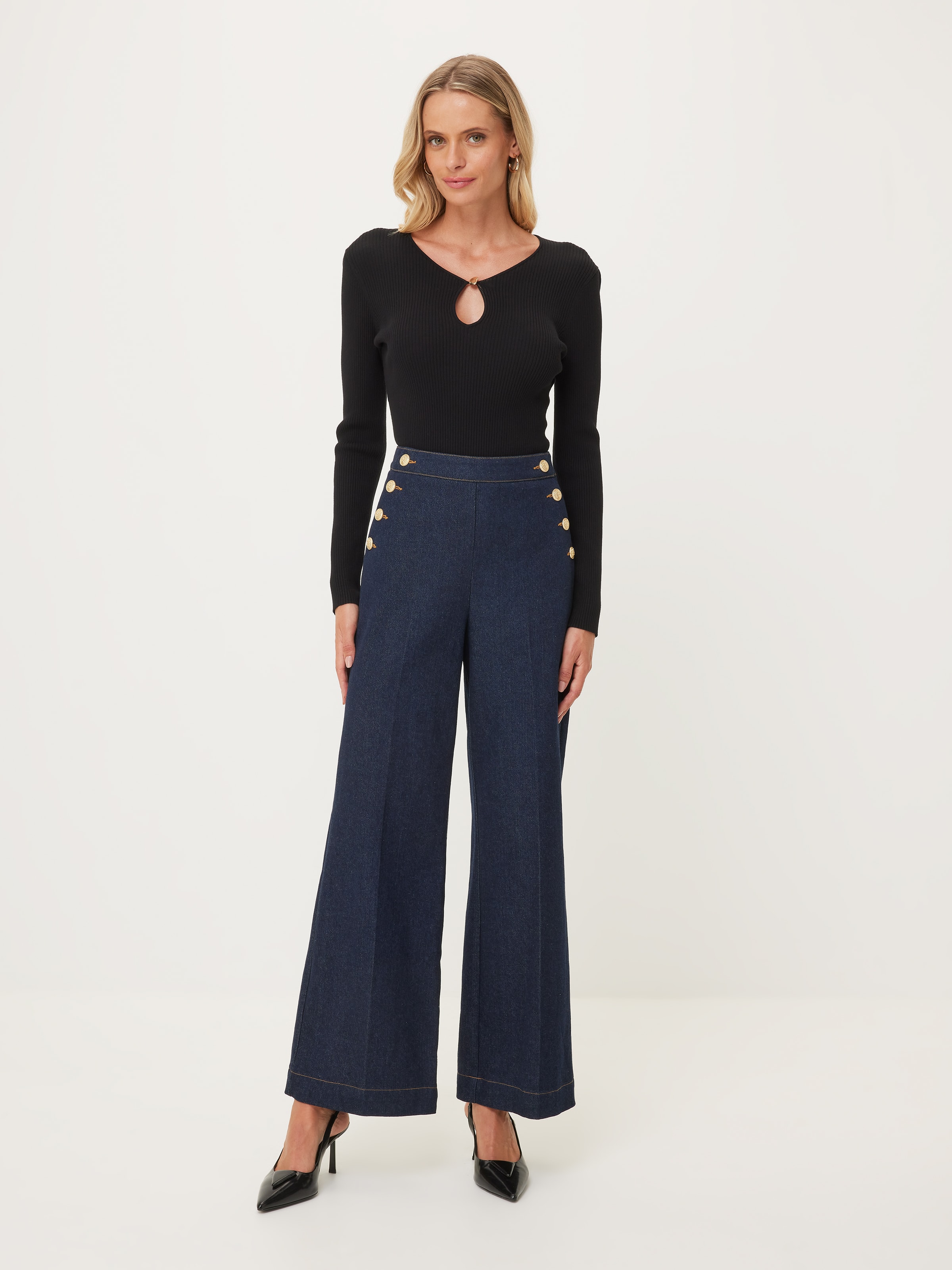 Susie Key Hole Milano Knit