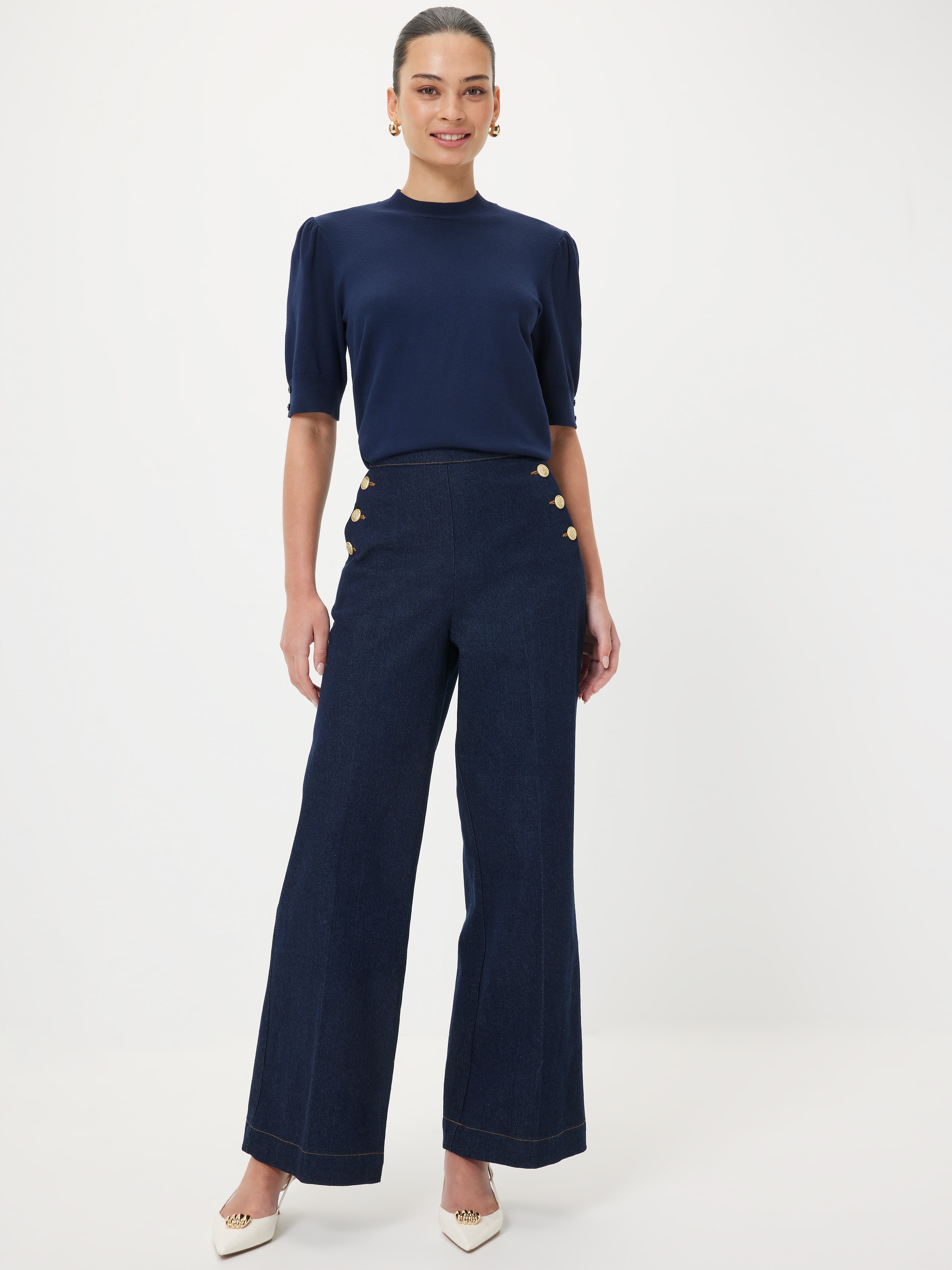 Frenchy Puff Sleeve Knit