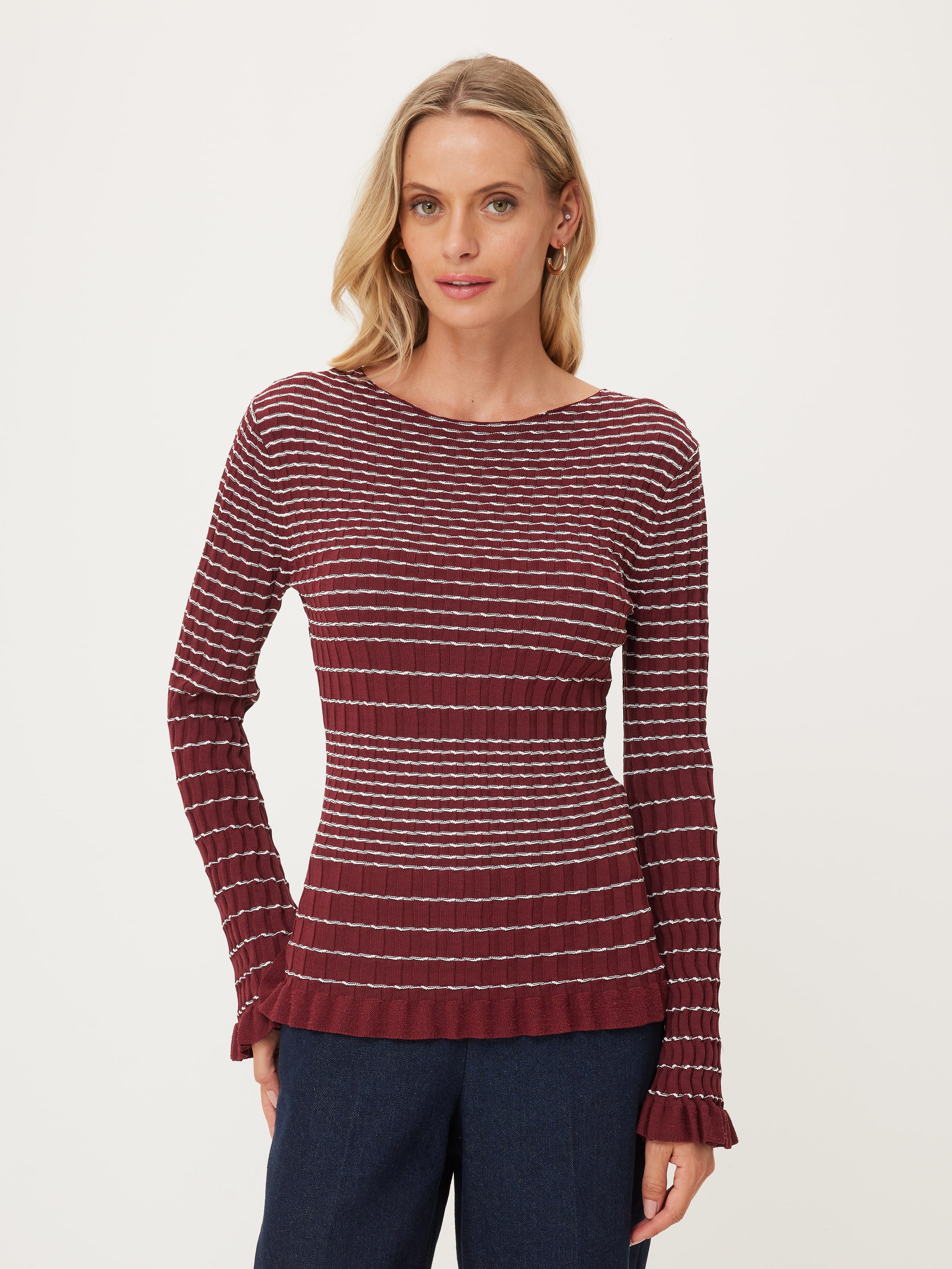Cleo Two Tone Milano Knit