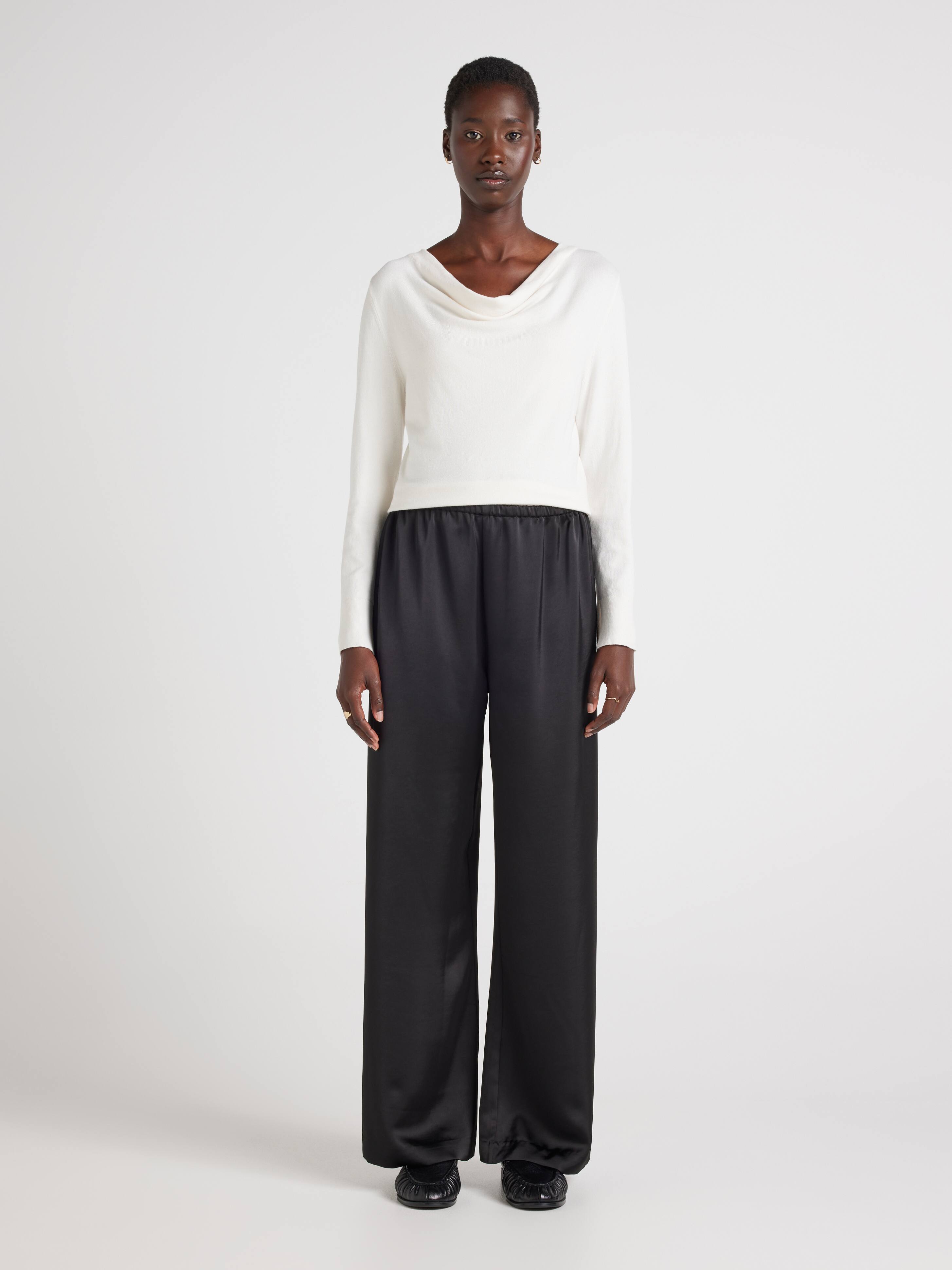 Sophia Cowl Neck Long Sleeve Knit