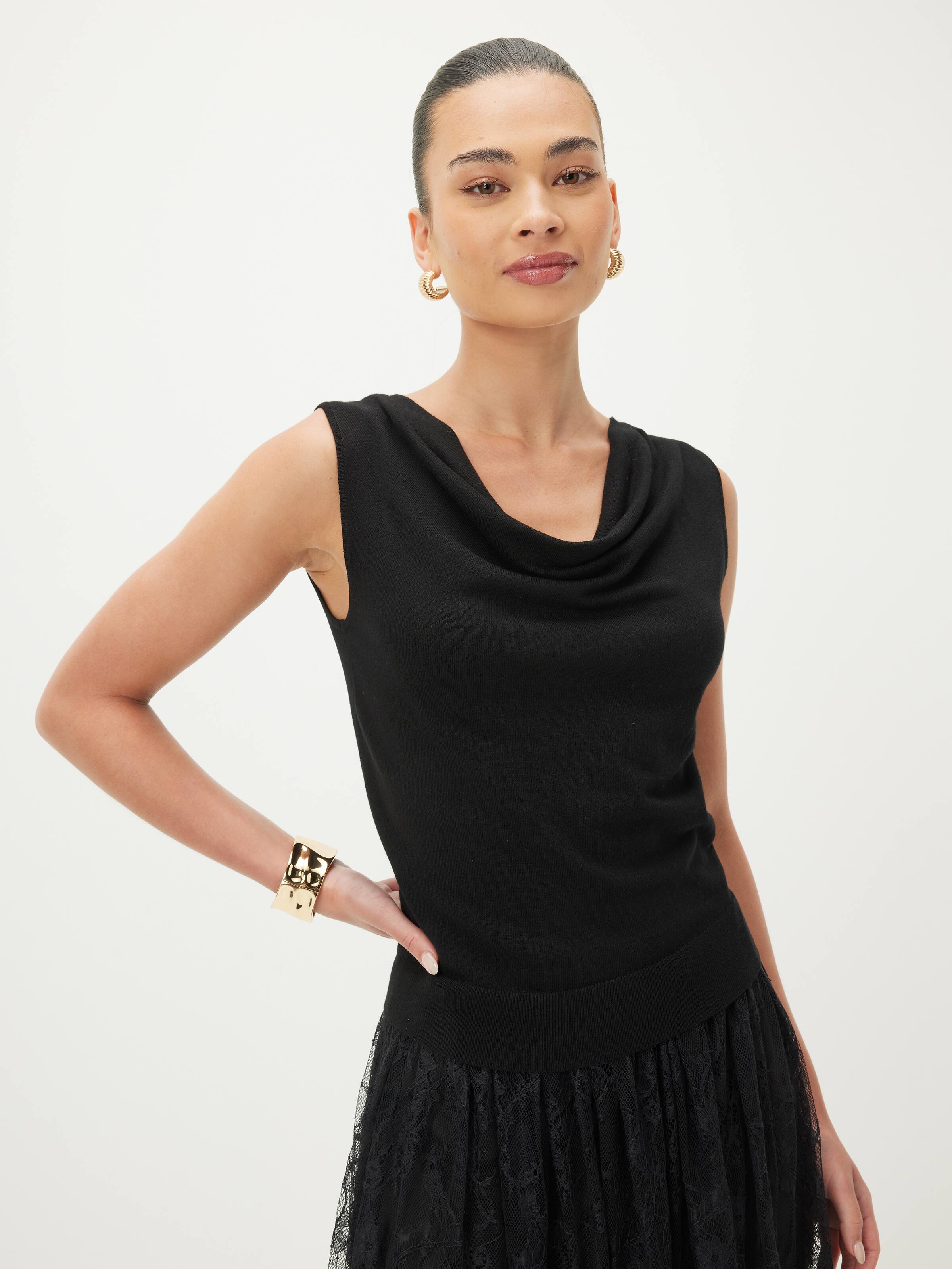 Piper Cowl Neck Knit