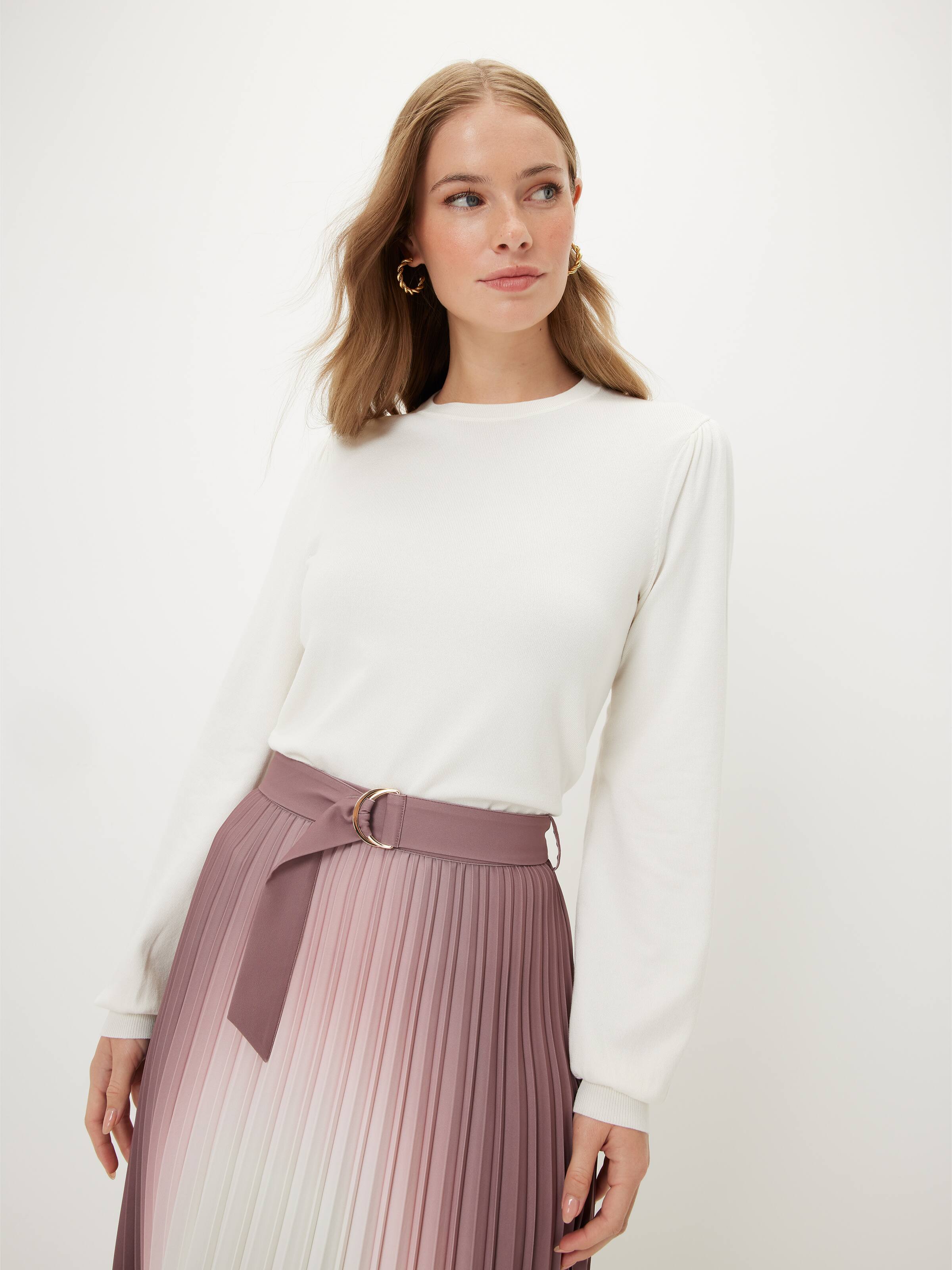 Shirley Puff Sleeve Knit