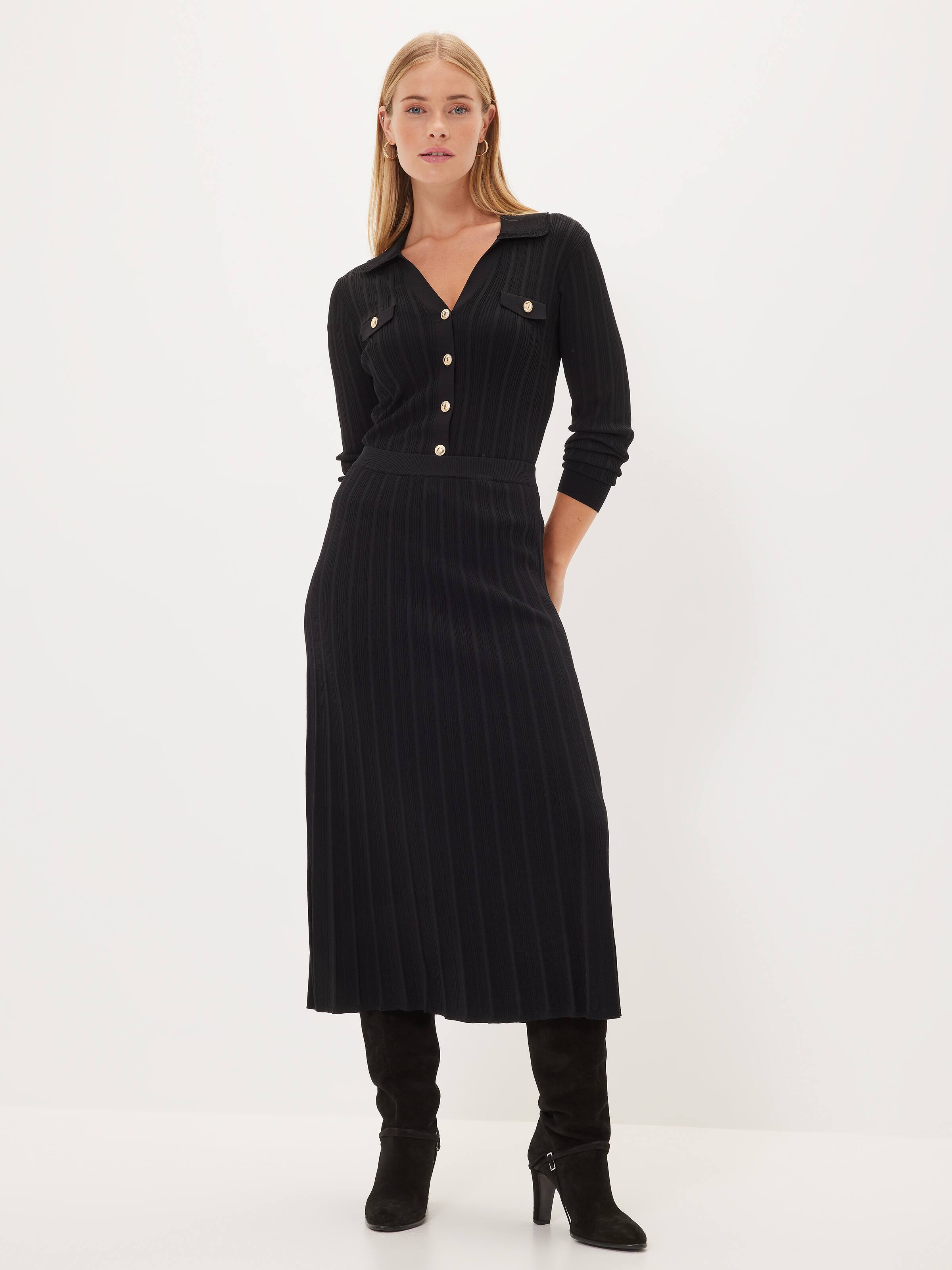 Portmans black work skirt best sale