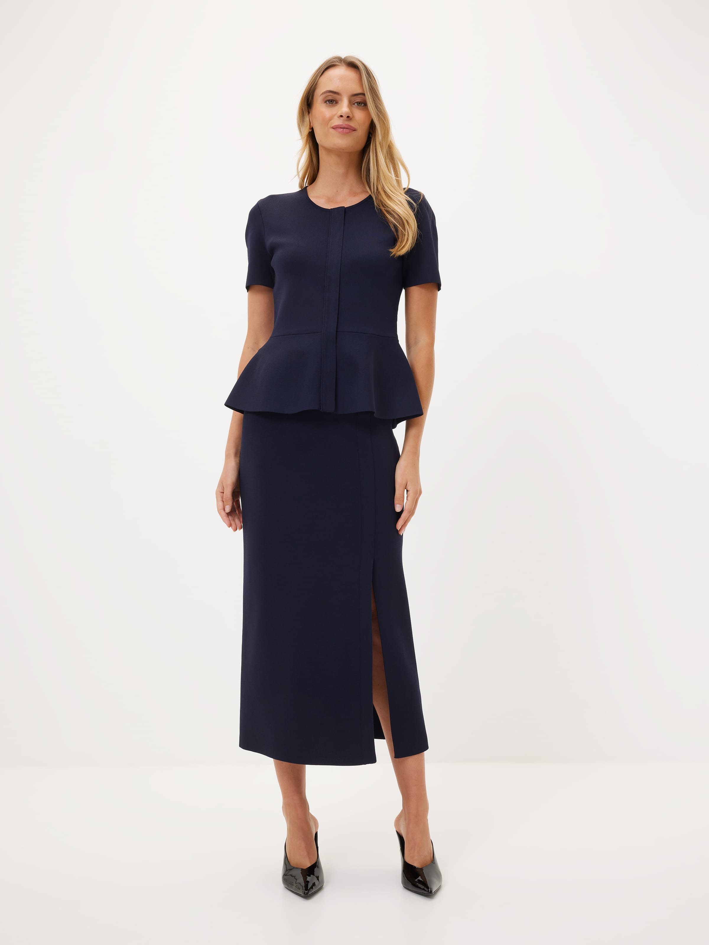 Giselle Milano Split Skirt