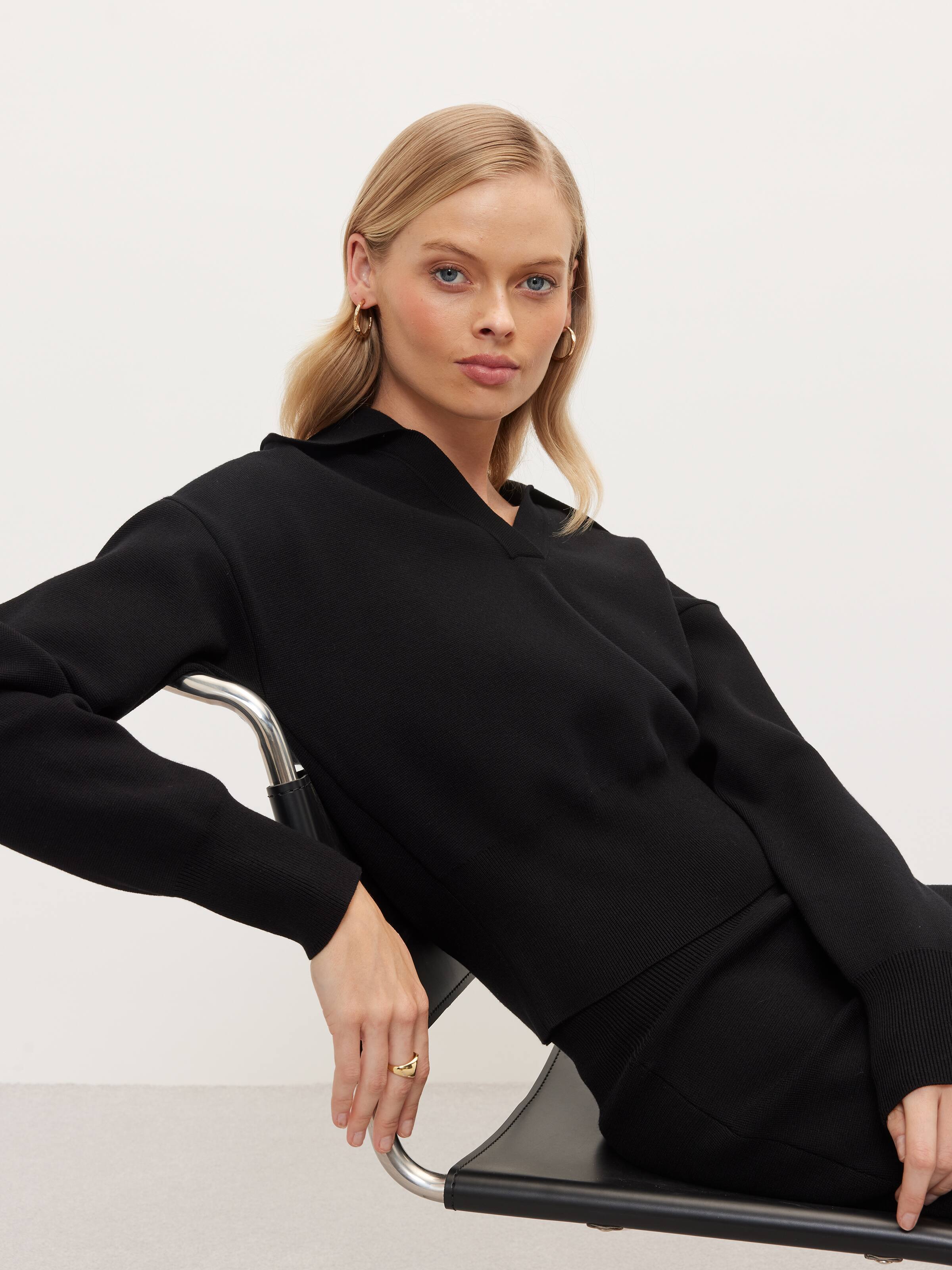 Camille Collar Knit