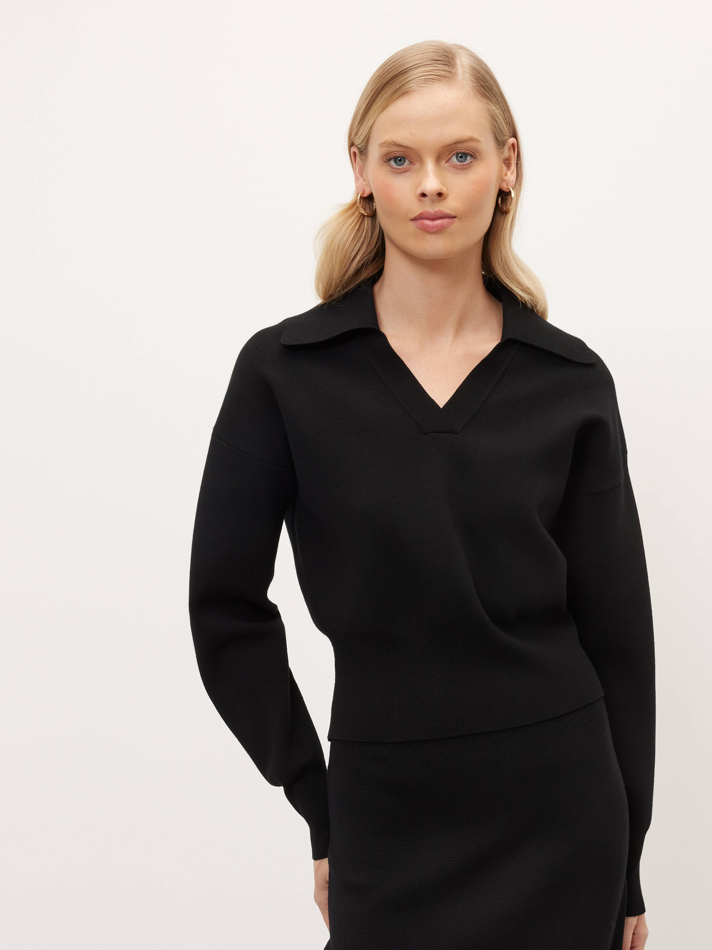 Camille Collar Knit