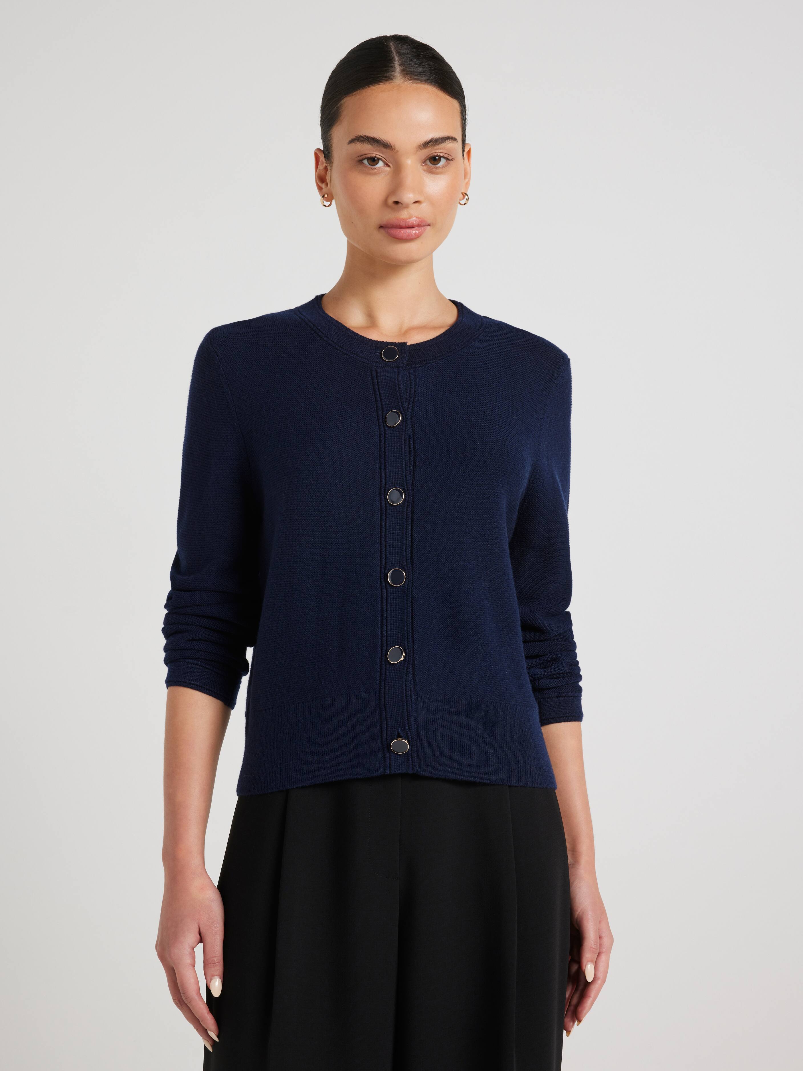 Chelsea Enamel Button Cardigan