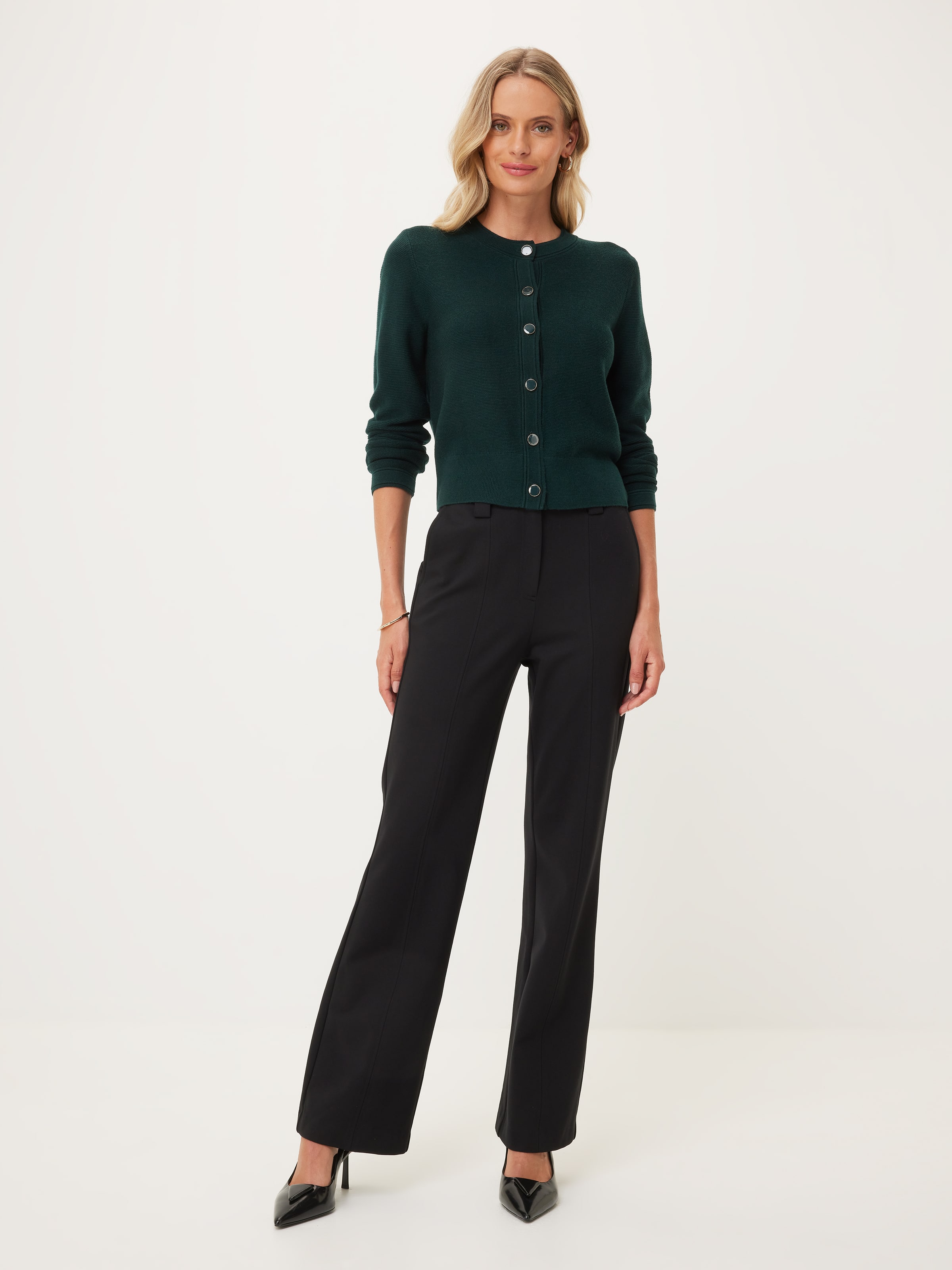 Chelsea Enamel Button Cardigan