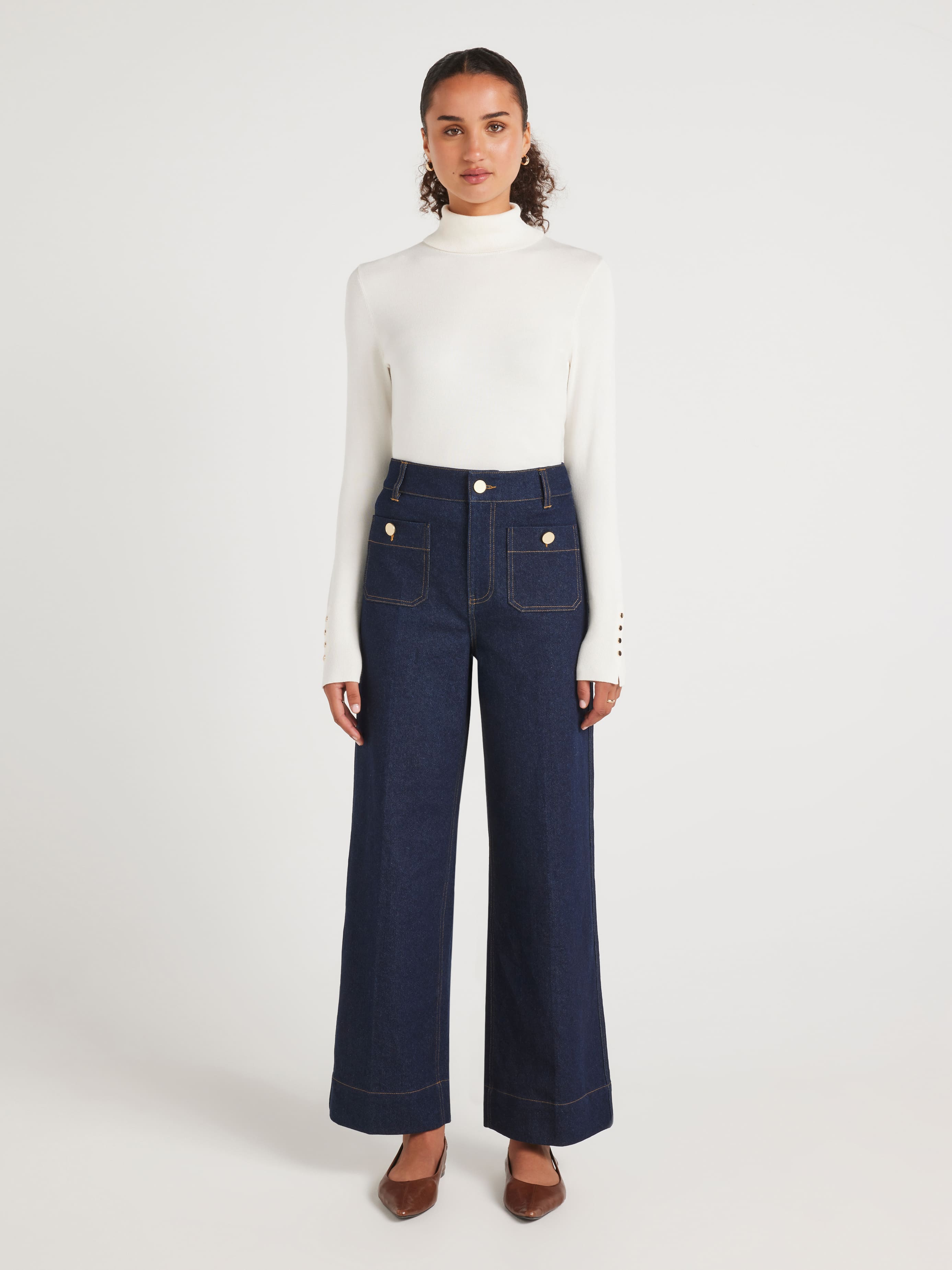 Madison Roll Neck Knit
