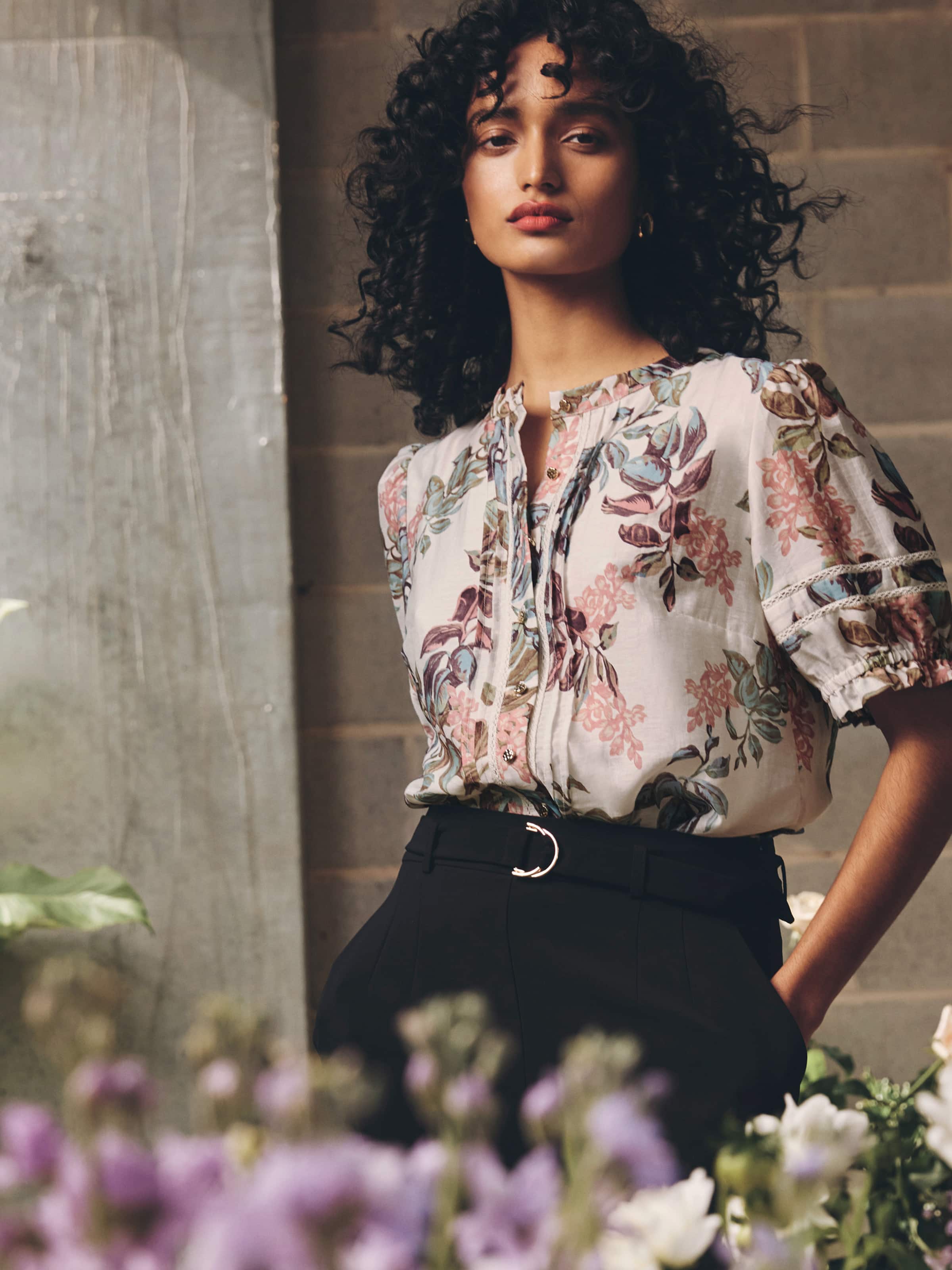 Lola Short Sleeve Blouse