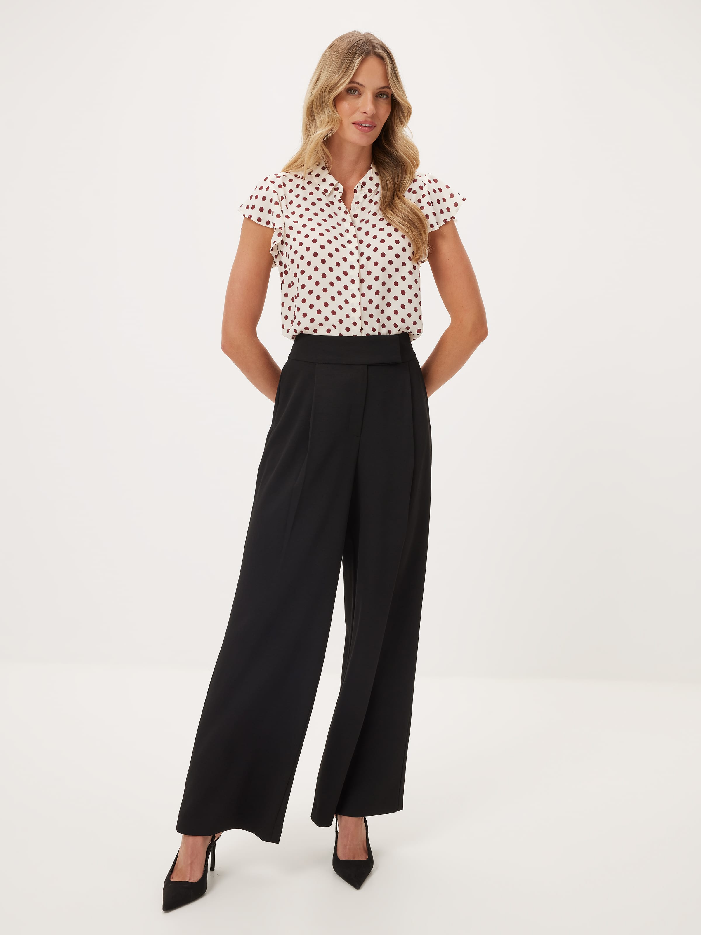 Aria Ruffle Sleeve Shirt